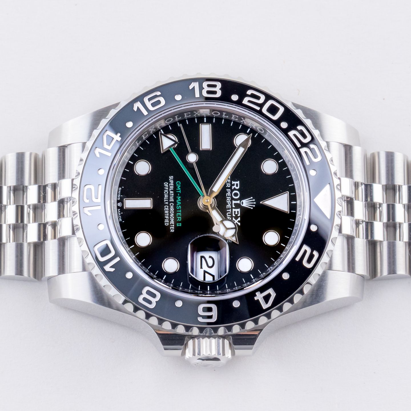 Rolex GMT-Master II 126710GRNR (2025) - Zwart wijzerplaat 40mm Staal (6/8)