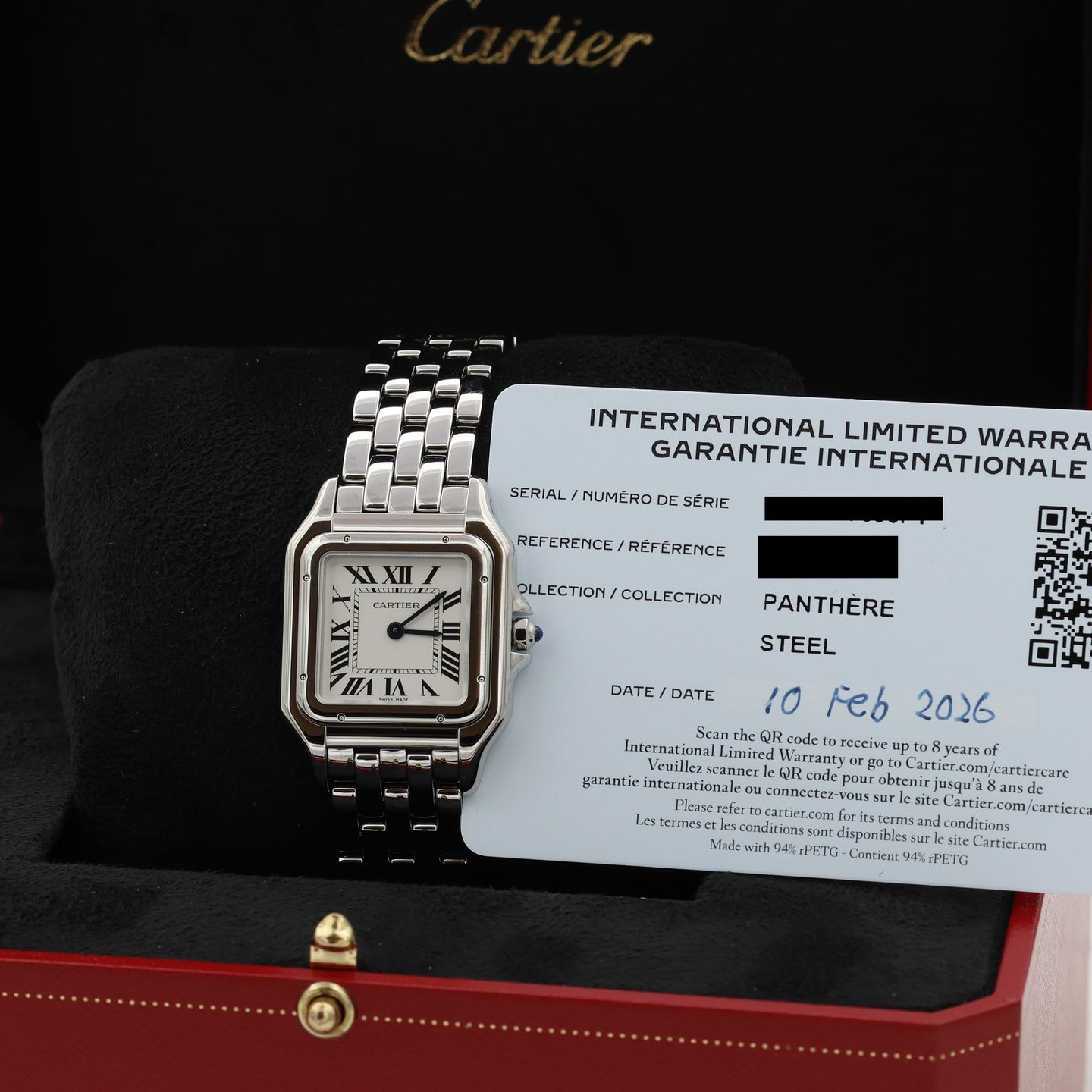 Cartier Panthère WSPN0013 (2026) - Zilver wijzerplaat 23mm Staal (1/8)