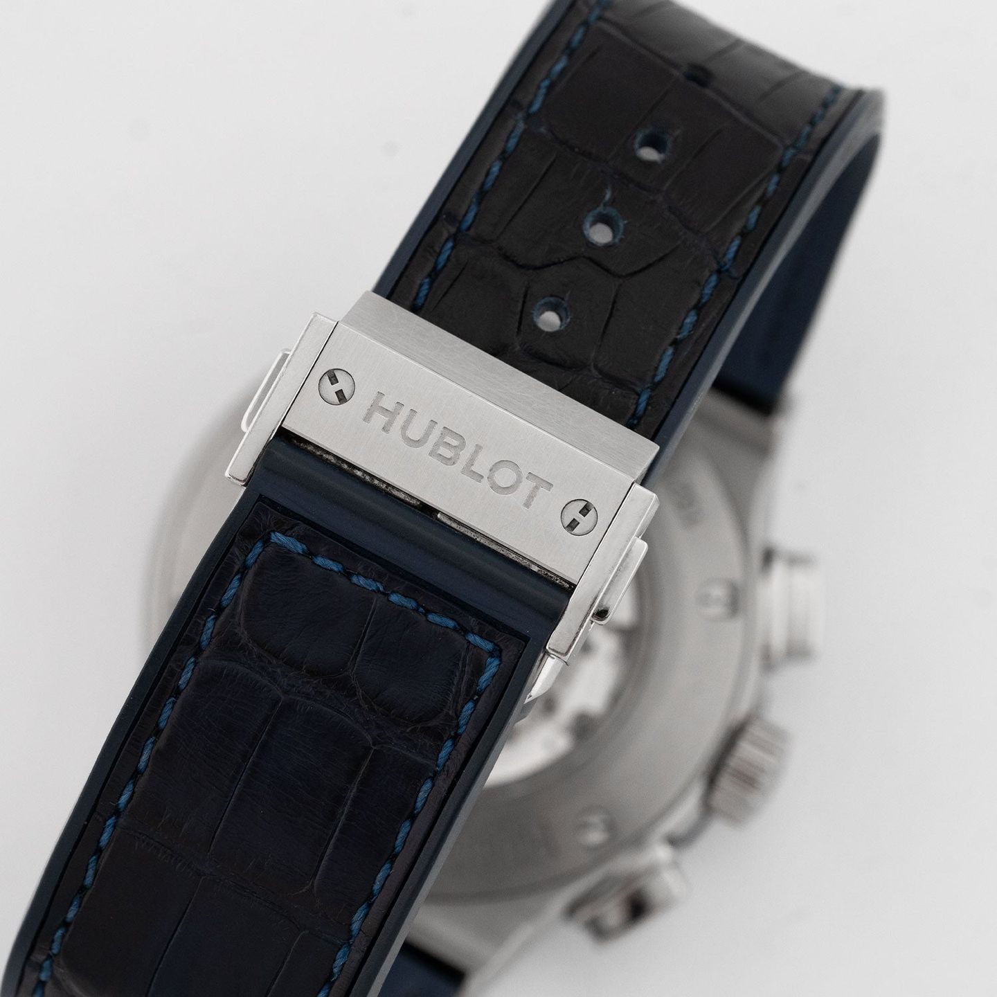 Hublot Classic Fusion Blue 521.NX.7170.RX (2018) - Blue dial 45 mm Titanium case (4/6)