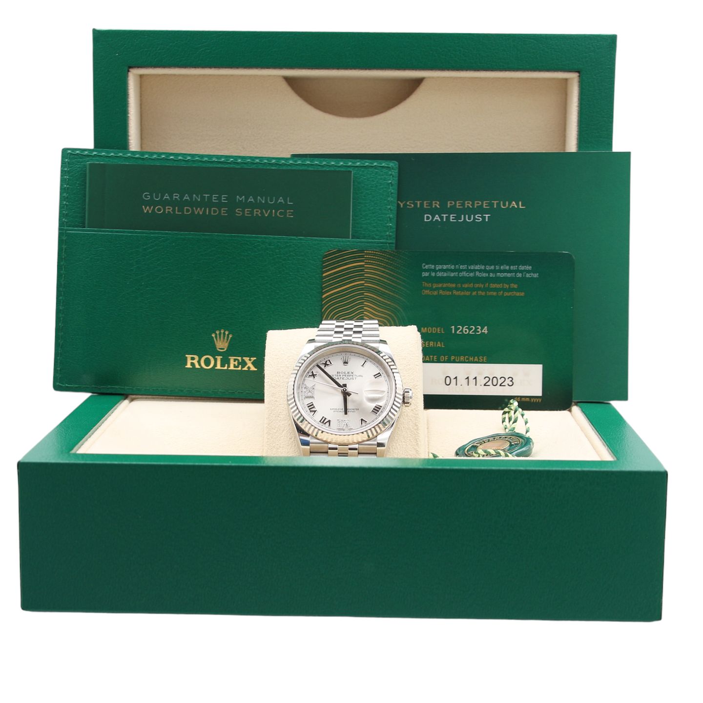 Rolex Datejust 36 126234 (Onbekend (willekeurig serienummer)) - 36mm Staal (4/8)