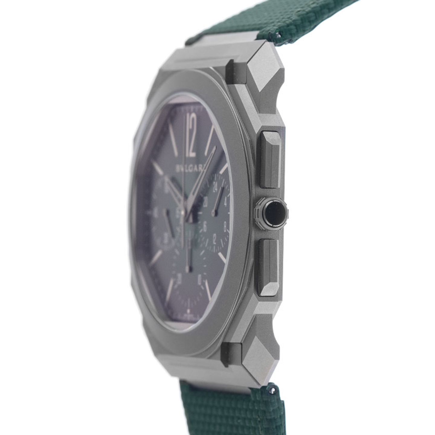Bulgari Octo 103890 (2025) - Groen wijzerplaat 42mm Titanium (4/7)