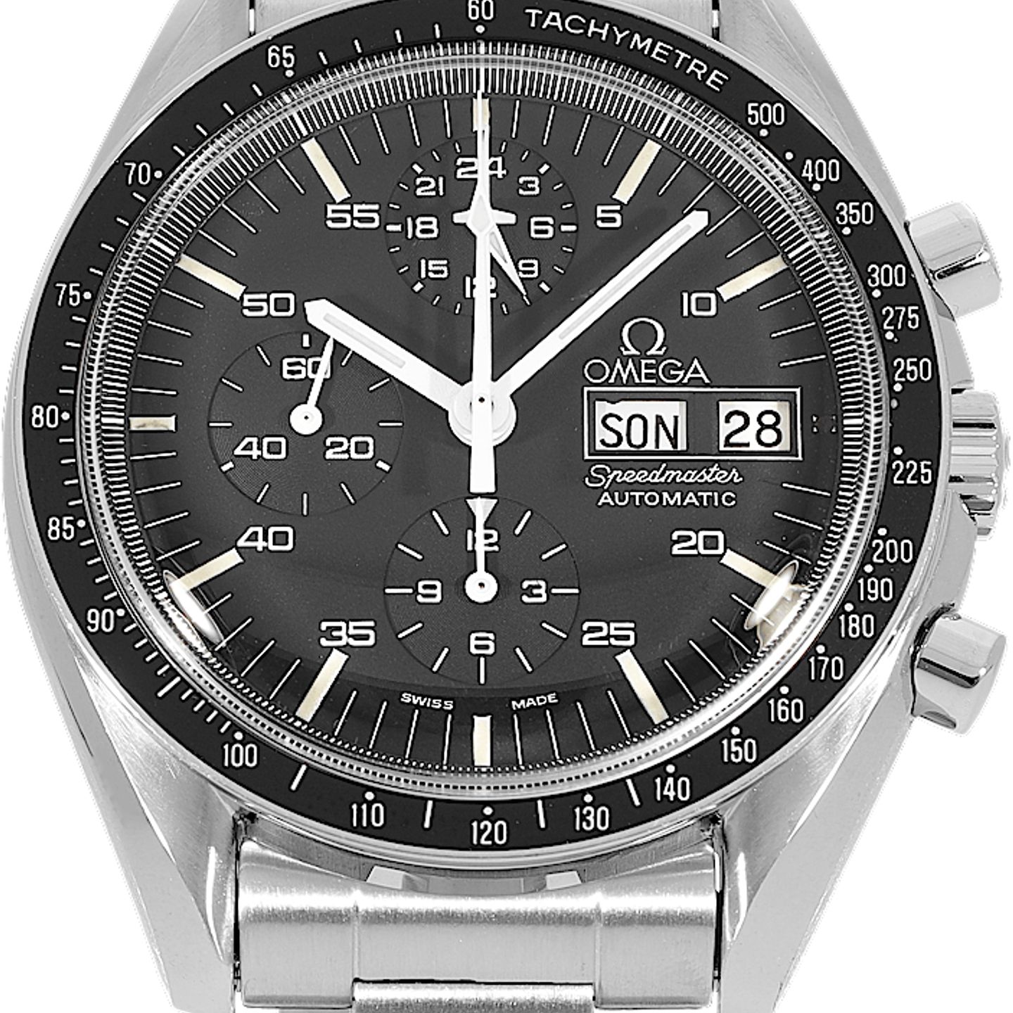Omega Speedmaster 376.0822 (Unknown (random serial)) - Black dial 42 mm Steel case (2/5)