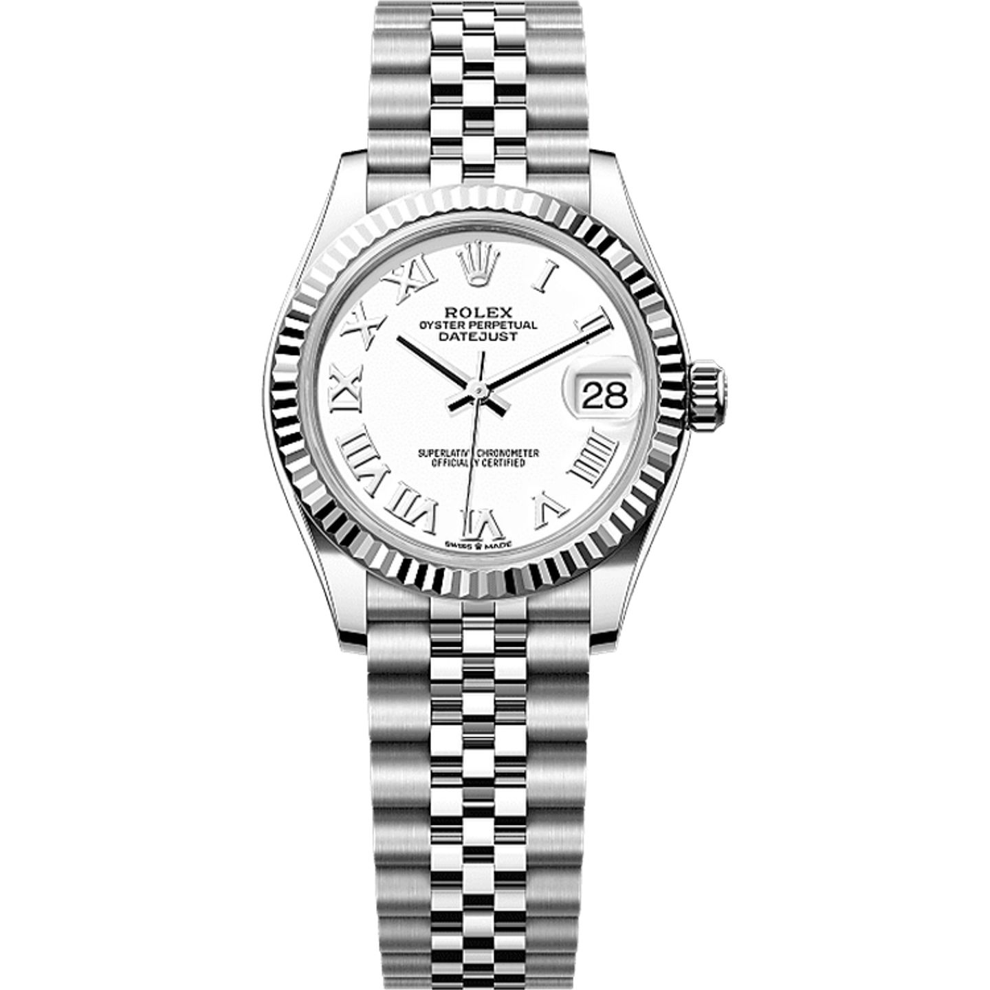 Rolex Datejust 31 278274 (2025) - Wit wijzerplaat 31mm Staal (1/1)