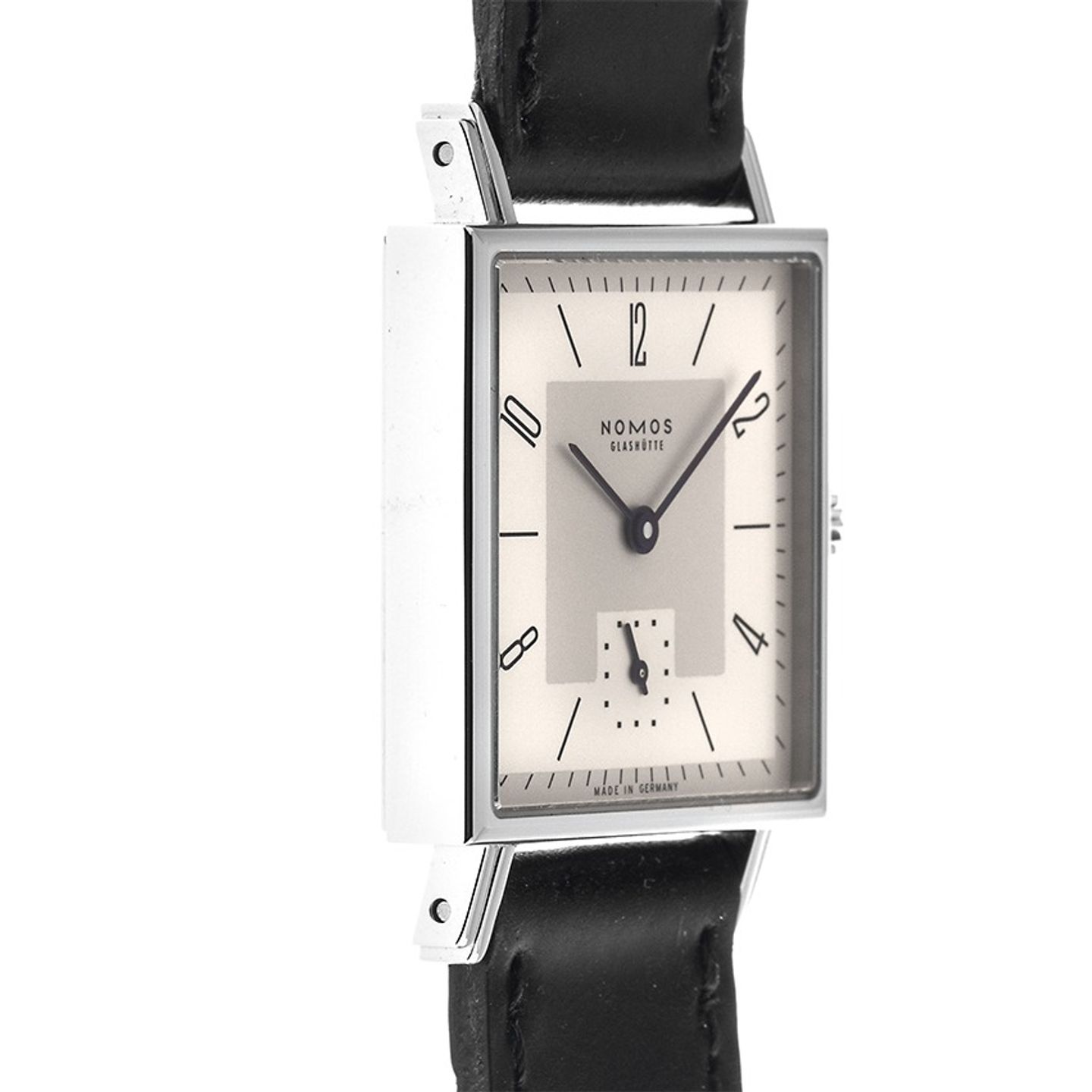 NOMOS Tetra 27 401 (2025) - Wit wijzerplaat 28mm Staal (5/7)