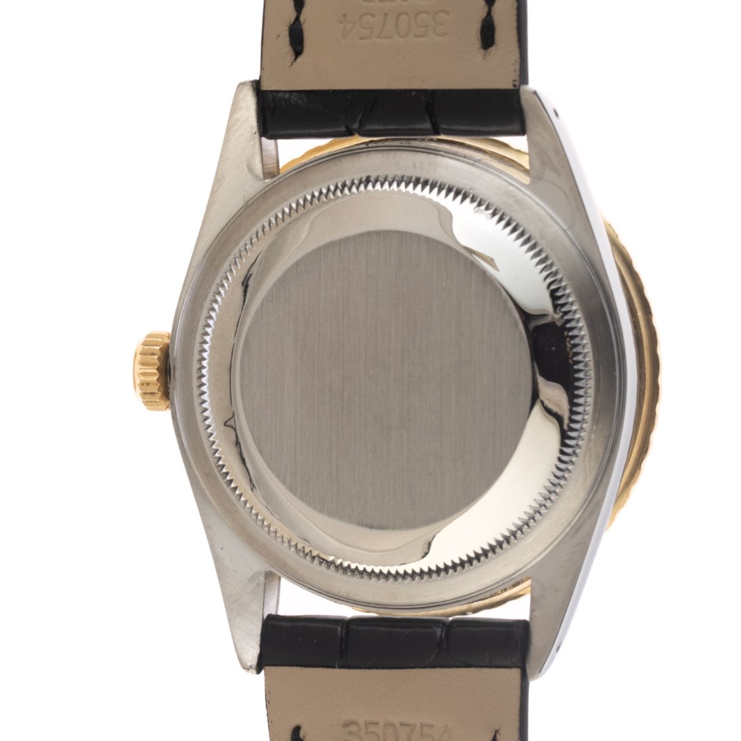 Rolex Datejust Turn-O-Graph 16263 (1993) - Champagne wijzerplaat 36mm Goud/Staal (6/8)