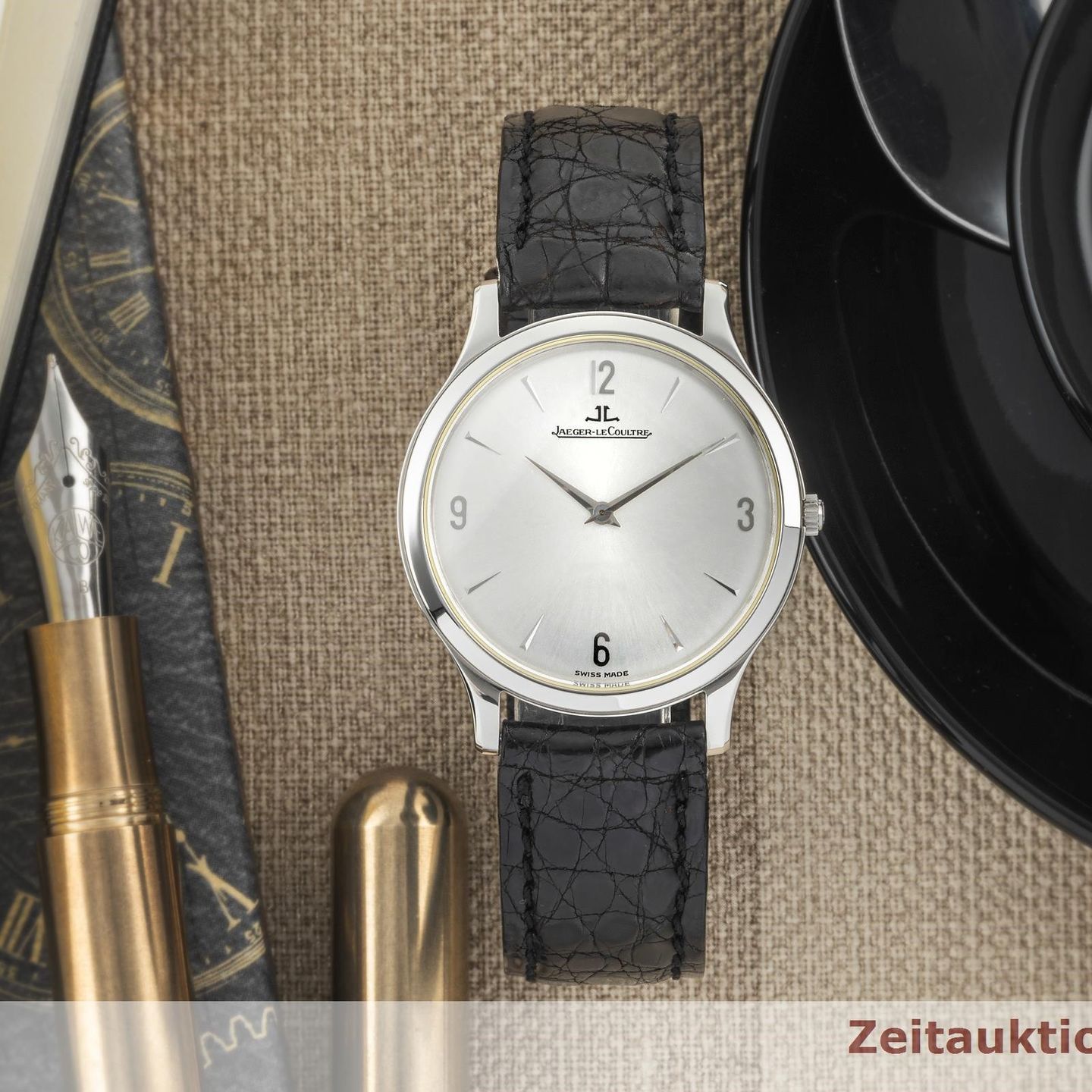 Jaeger-LeCoultre Master Ultra Thin 145.8.79 (1996) - Silver dial 34 mm Steel case (2/8)