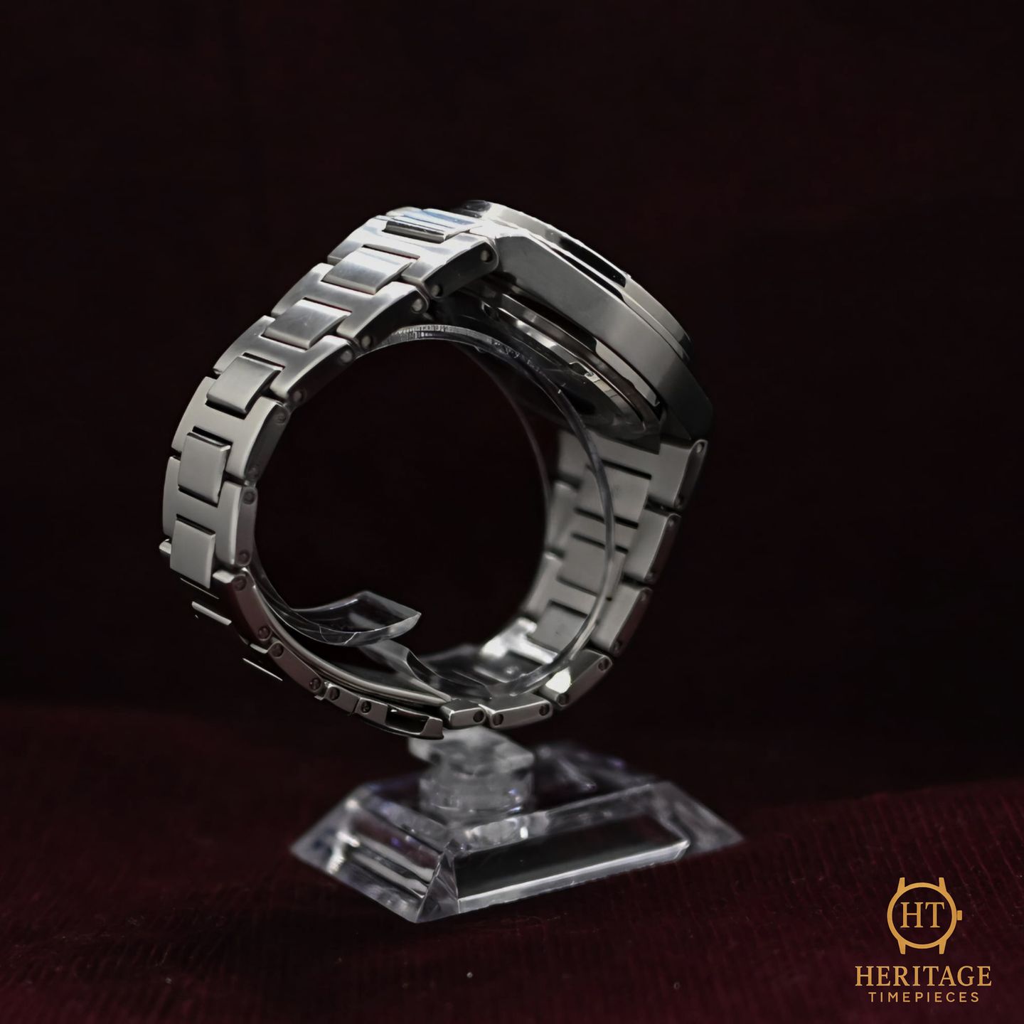 IWC Ingenieur Automatic IW322701 (2010) - Zwart wijzerplaat 43mm Staal (5/8)