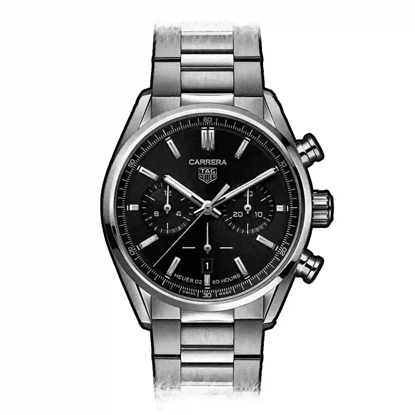TAG Heuer Carrera CBN2010.BA0642 (2025) - Black dial 42 mm Steel case (3/3)