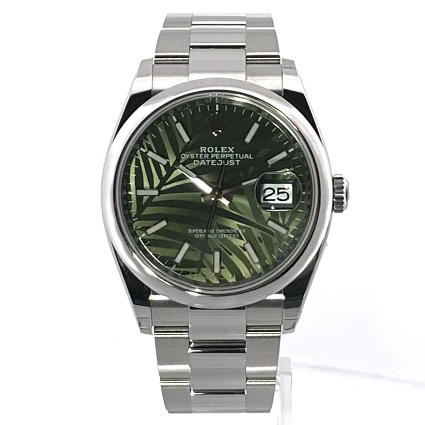 Rolex Datejust 36 126200 (2022) - Green dial 36 mm Steel case (2/8)