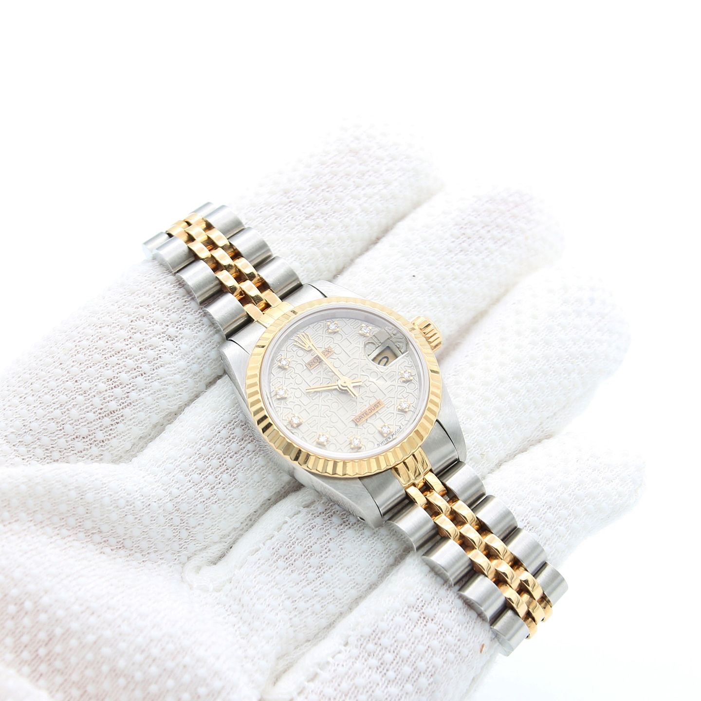 Rolex Lady-Datejust 69173 (Unknown (random serial)) - 26 mm Gold/Steel case (7/8)