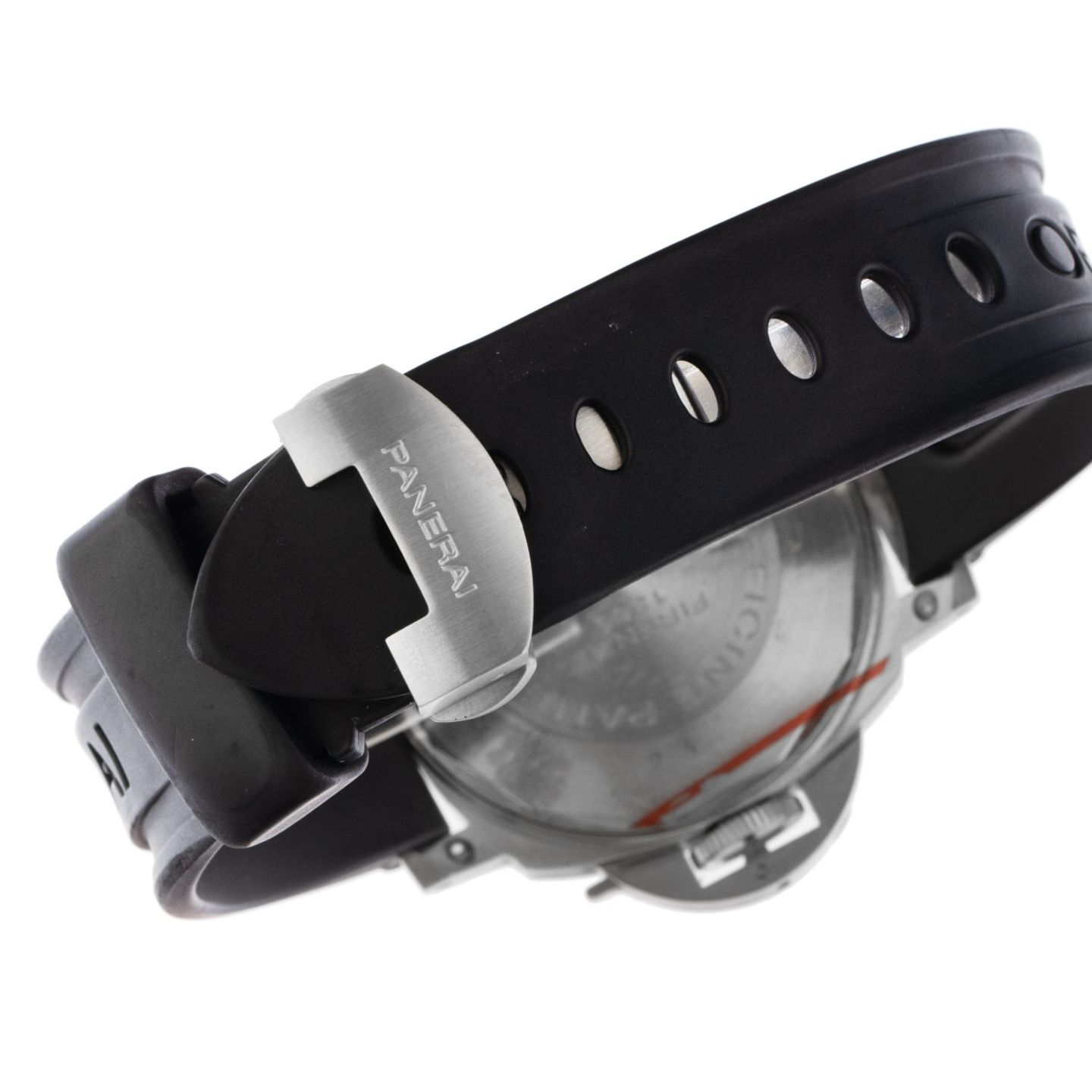 Panerai Luminor Power Reserve PAM00241 (2008) - Zwart wijzerplaat 40mm Staal (8/8)