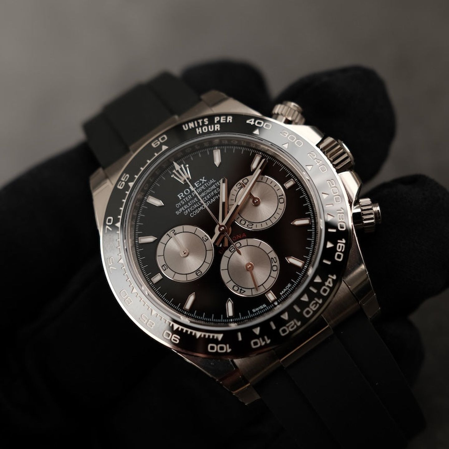 Rolex Daytona 126519LN (2024) - Zwart wijzerplaat 40mm Witgoud (3/8)