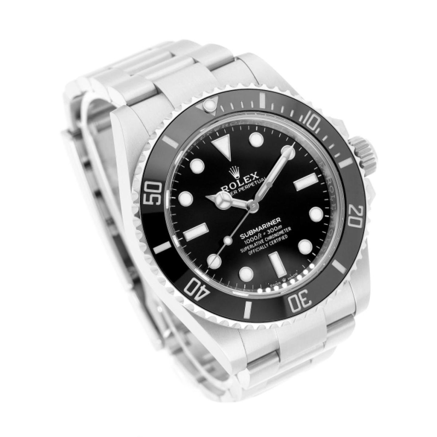 Rolex Submariner No Date 124060 (2025) - Black dial 41 mm Steel case (3/5)