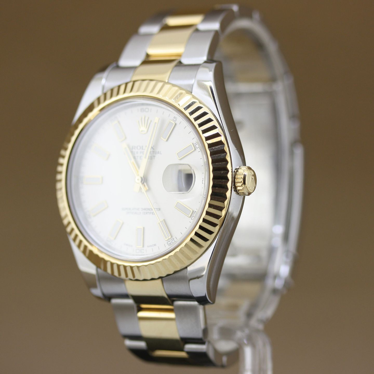 Rolex Datejust II 116333 (2015) - 41 mm Gold/Steel case (4/8)