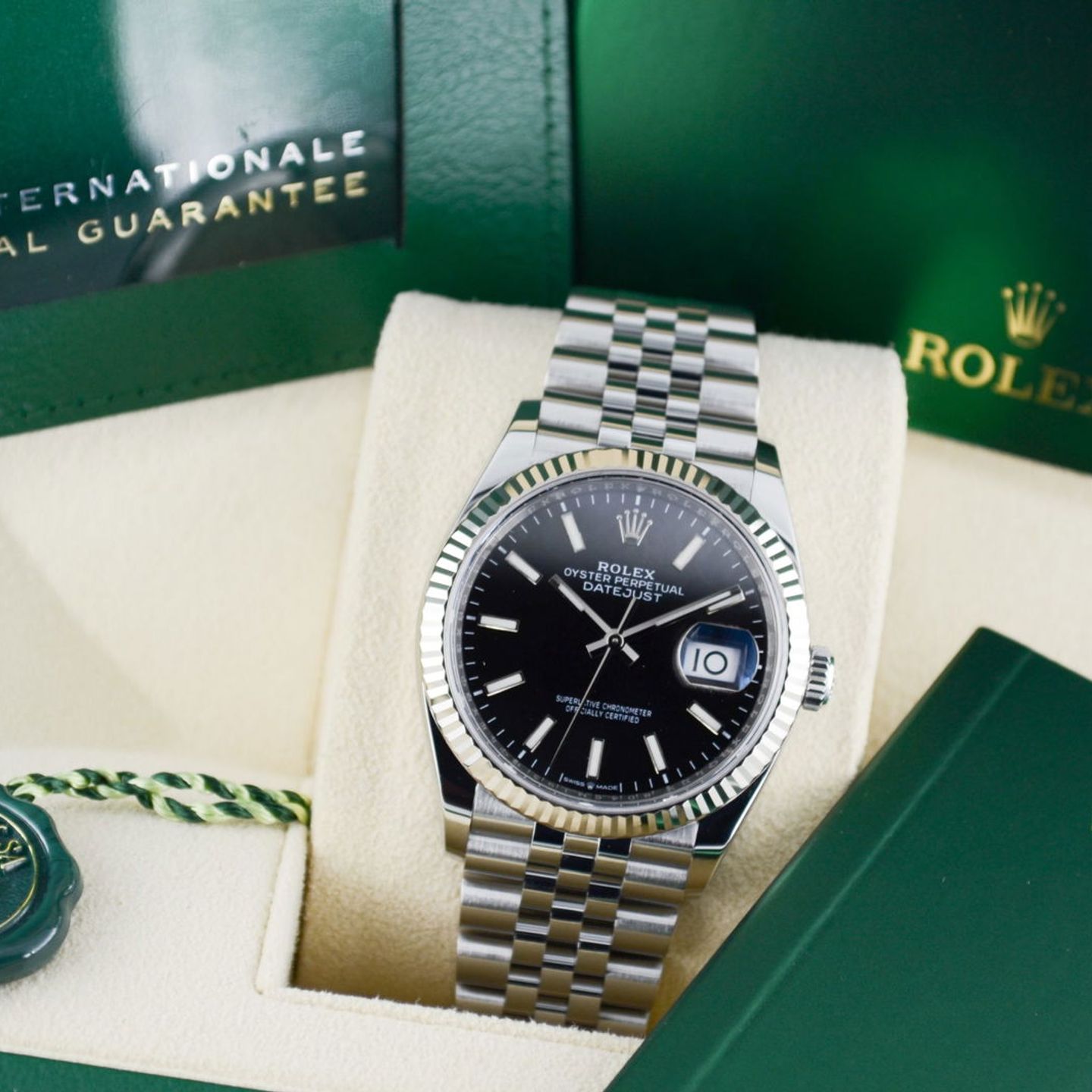 Rolex Datejust 36 126234 (2020) - Zwart wijzerplaat 36mm Staal (7/7)
