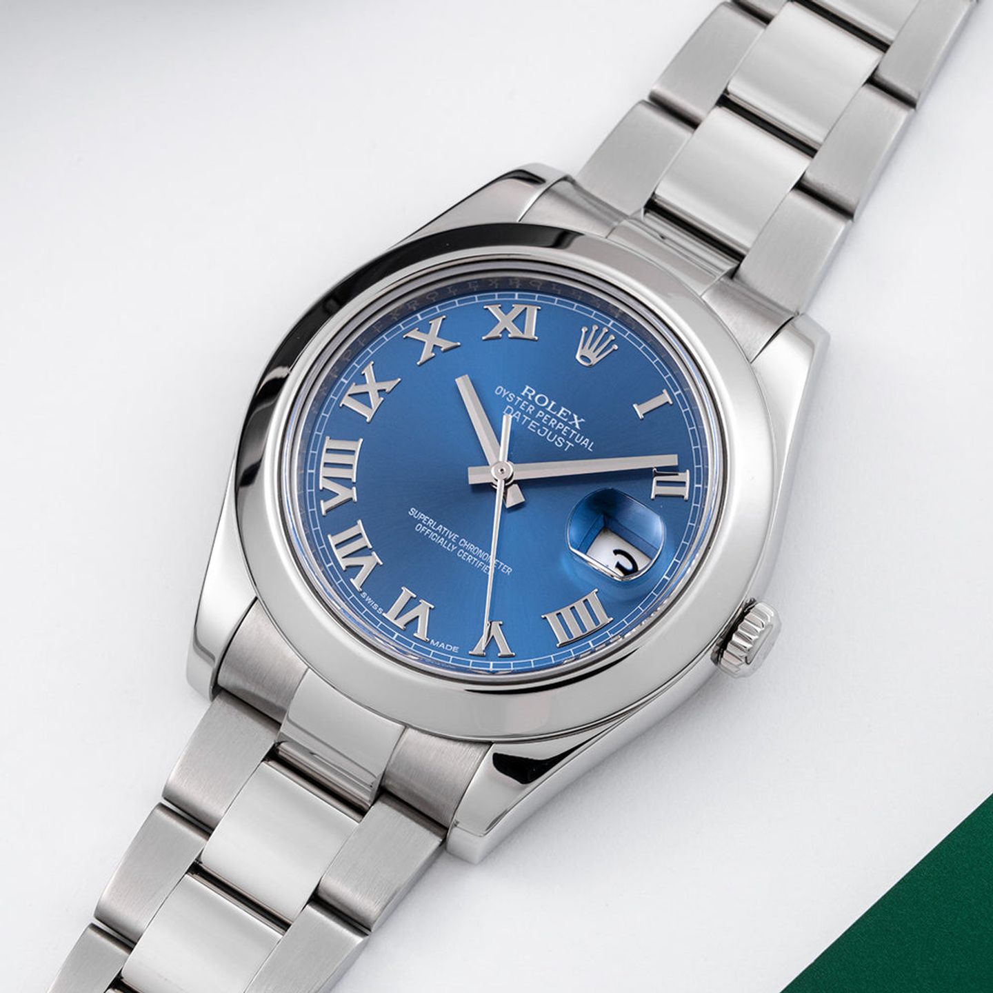 Rolex Datejust II Unknown (2015) - Blue dial 41 mm Steel case (6/8)