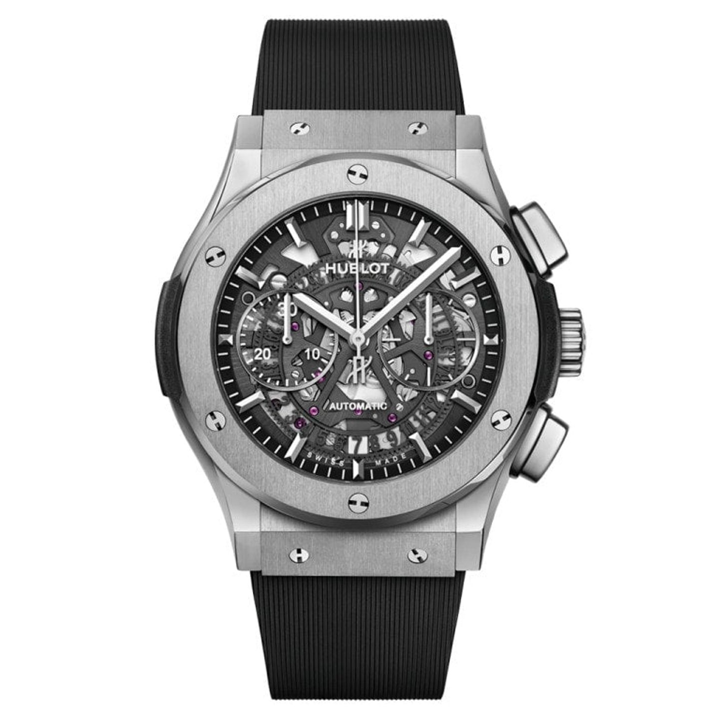 Hublot Classic Fusion Aerofusion 525.NX.0170.RX (2025) - Transparent dial 45 mm Titanium case (1/1)