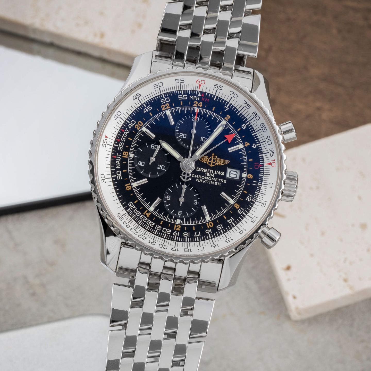 Breitling Navitimer World A24322 - (3/8)