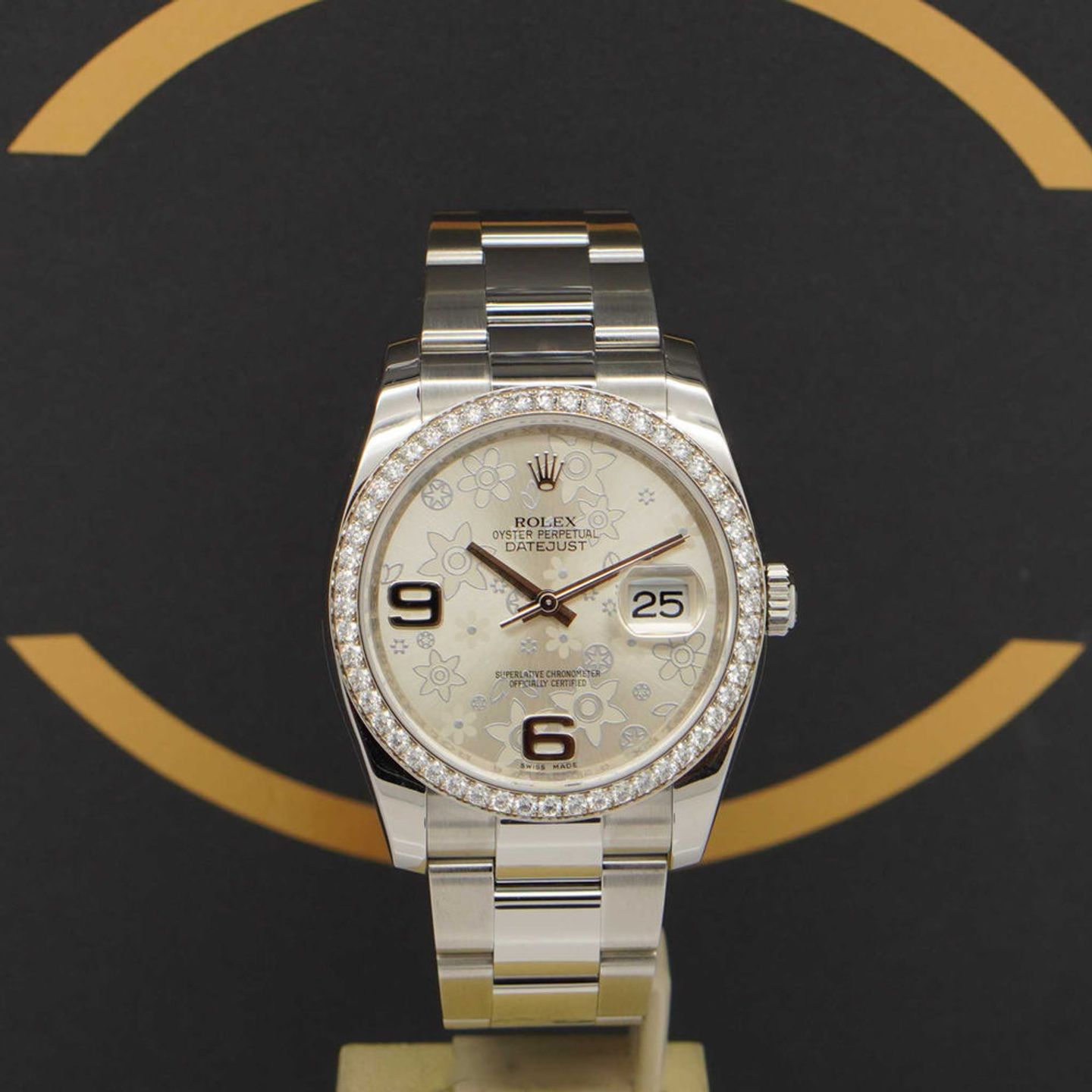 Rolex Datejust 36 116244 (2012) - Silver dial 36 mm Steel case (1/7)