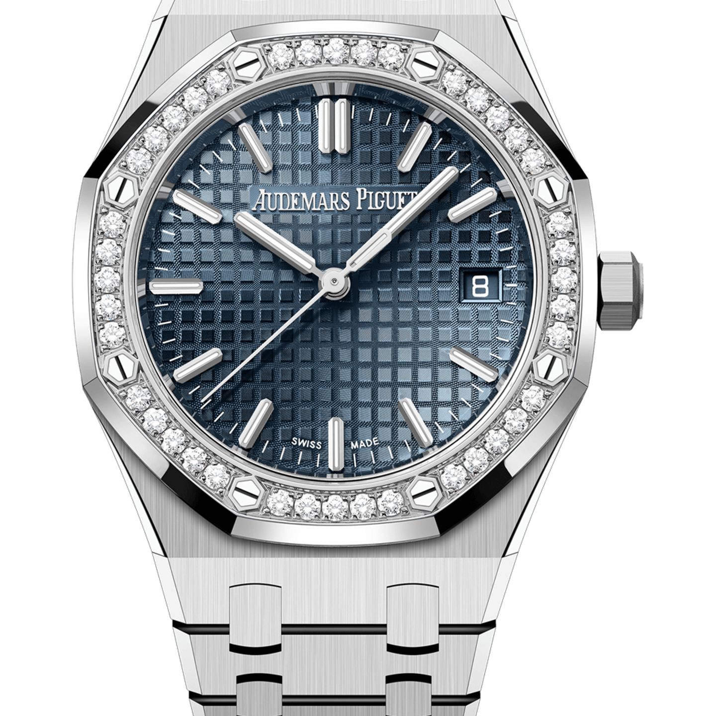 Audemars Piguet Royal Oak Selfwinding 77451ST.ZZ.1361ST.04 (2025) - Blue dial 34 mm Steel case (1/1)