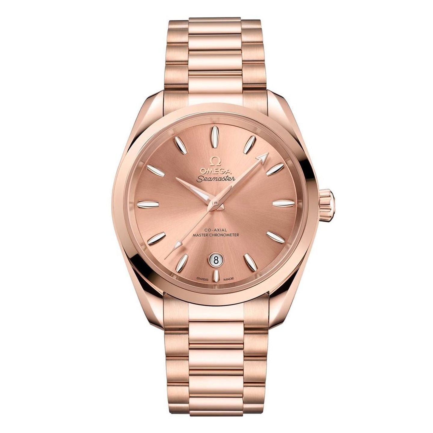 Omega Seamaster Aqua Terra 220.50.30.20.09.001 (2026) - Roze wijzerplaat 30mm Roségoud (1/3)