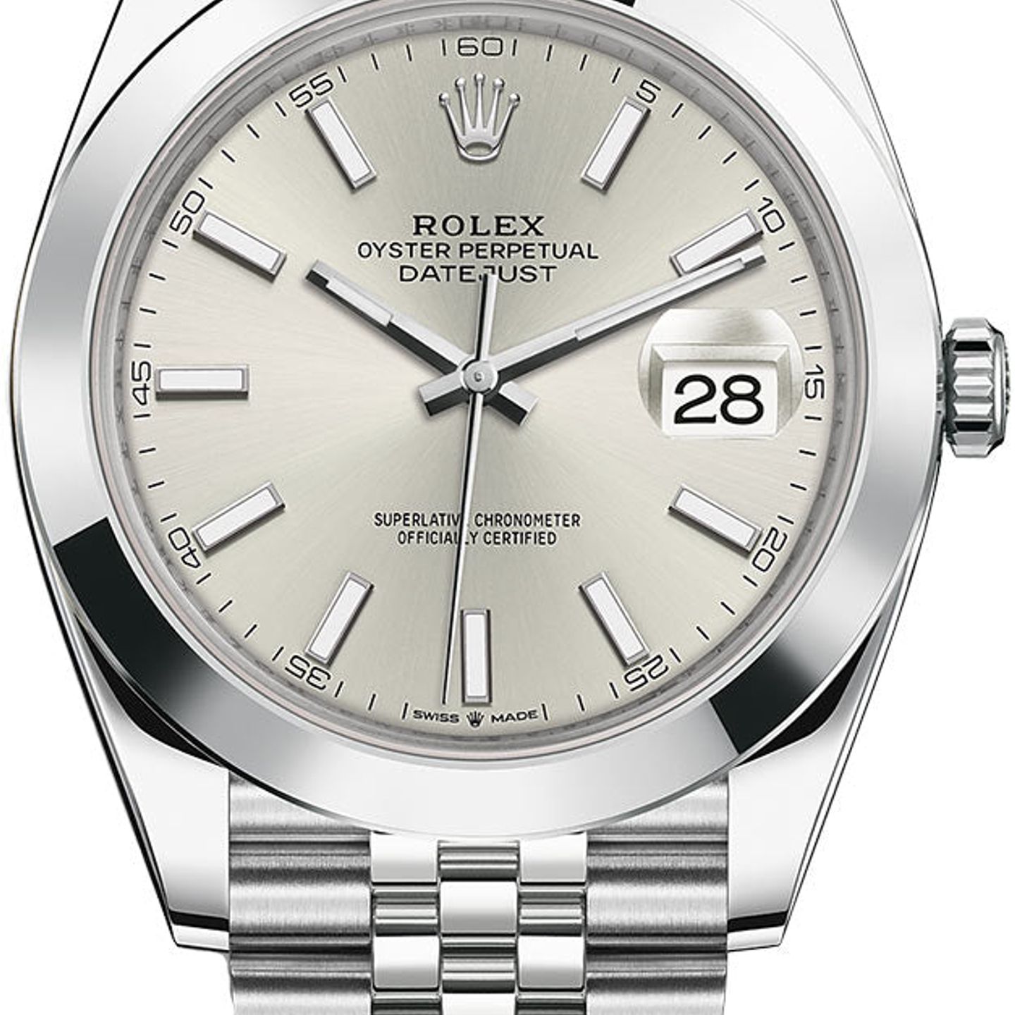 Rolex Datejust 41 126300 (2024) - Silver dial 41 mm Steel case (1/1)