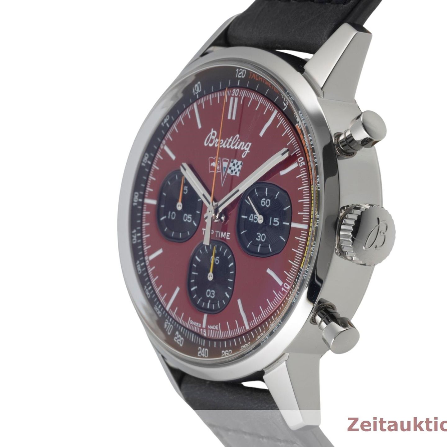 Breitling Top Time A25310241K1X1 (Unknown (random serial)) - Red dial 42 mm Steel case (6/8)