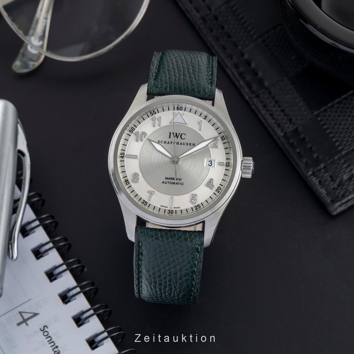 IWC Pilot Mark IW325502 (2009) - Zilver wijzerplaat 39mm Staal (3/8)