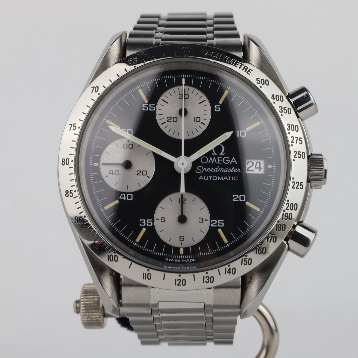 Omega Speedmaster Date 3511.50 (1993) - Black dial 39 mm Steel case (2/8)