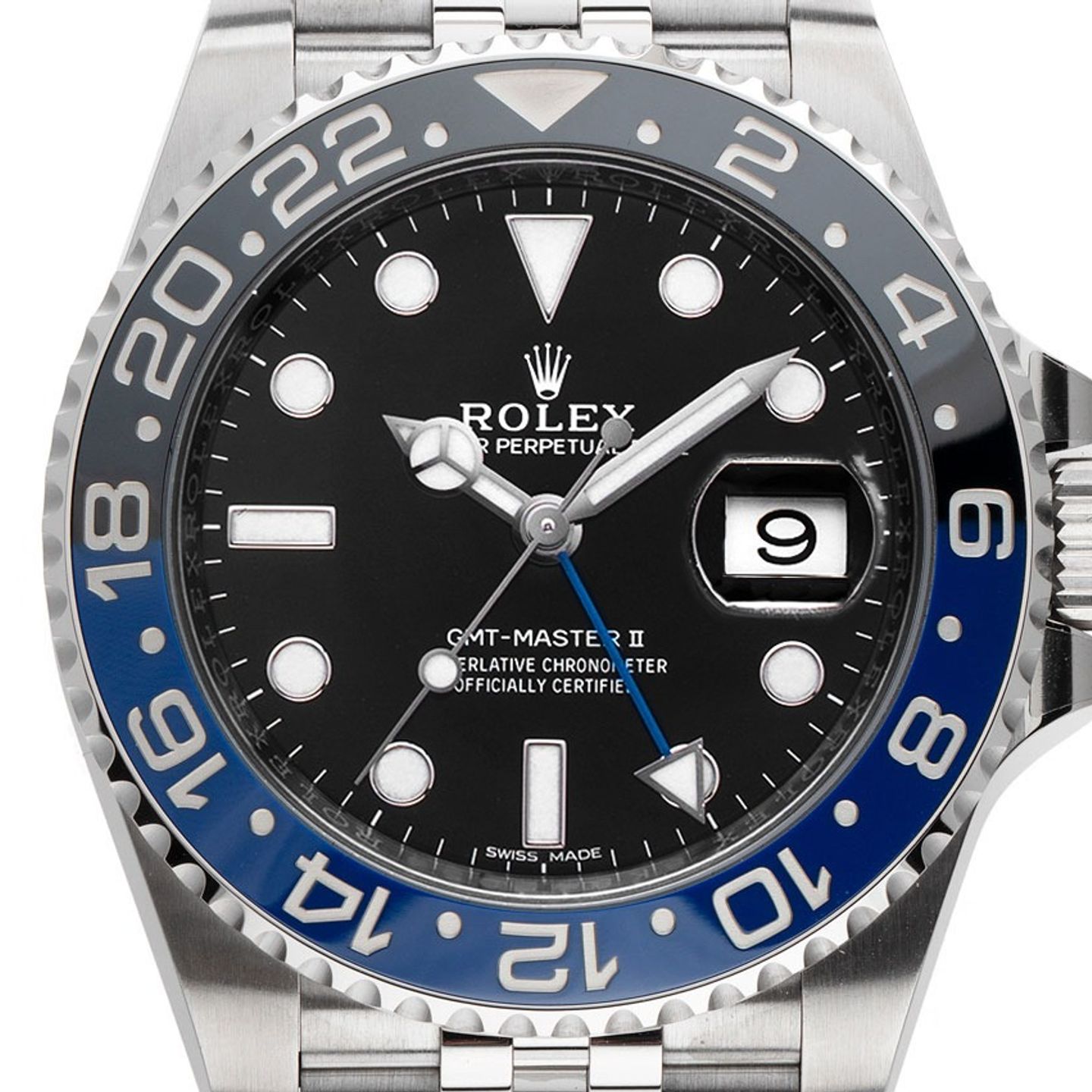 Rolex GMT-Master II 126710BLNR (2024) - Zwart wijzerplaat 40mm Staal (1/7)