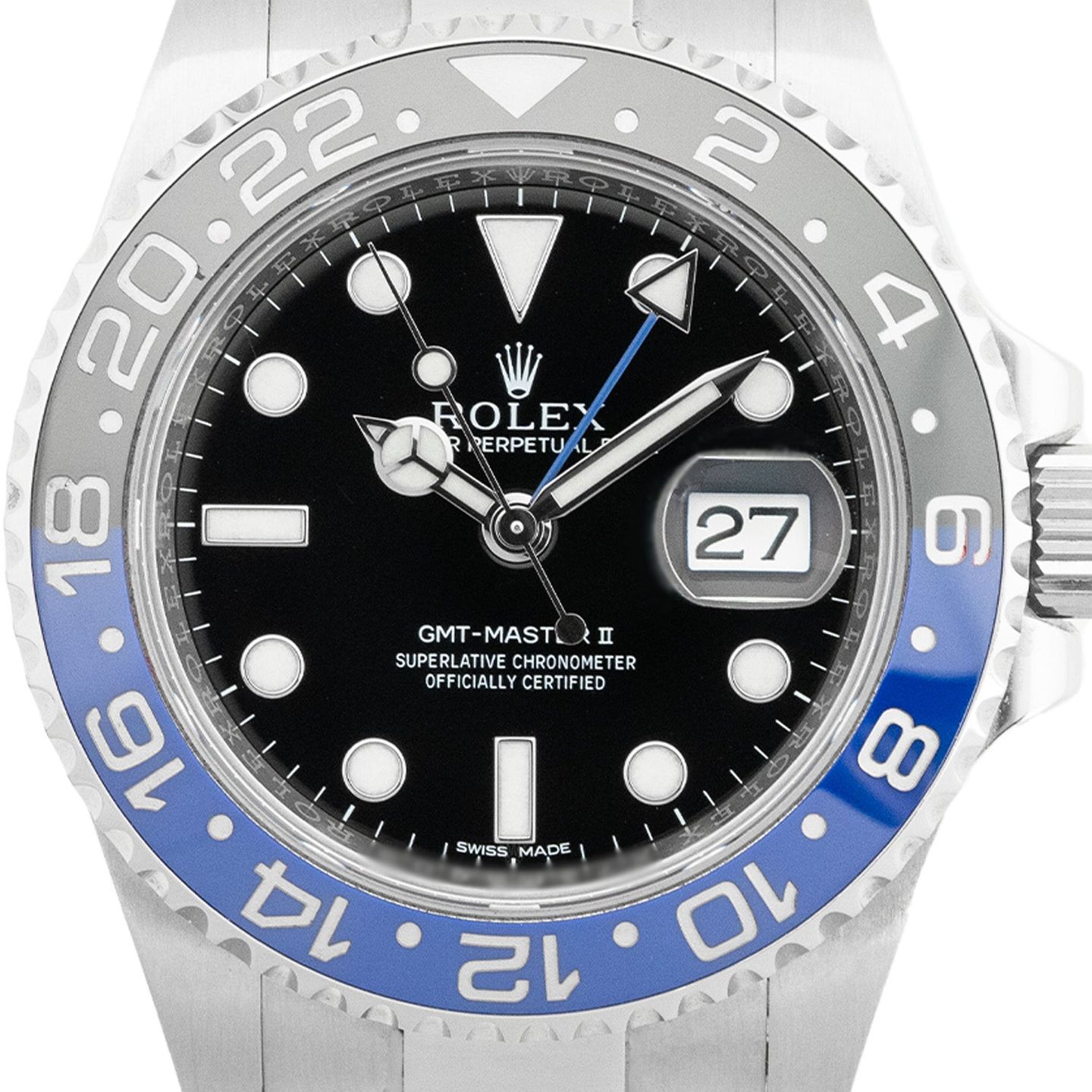 Rolex GMT-Master II 116710BLNR (2015) - Zwart wijzerplaat 40mm Staal (2/5)