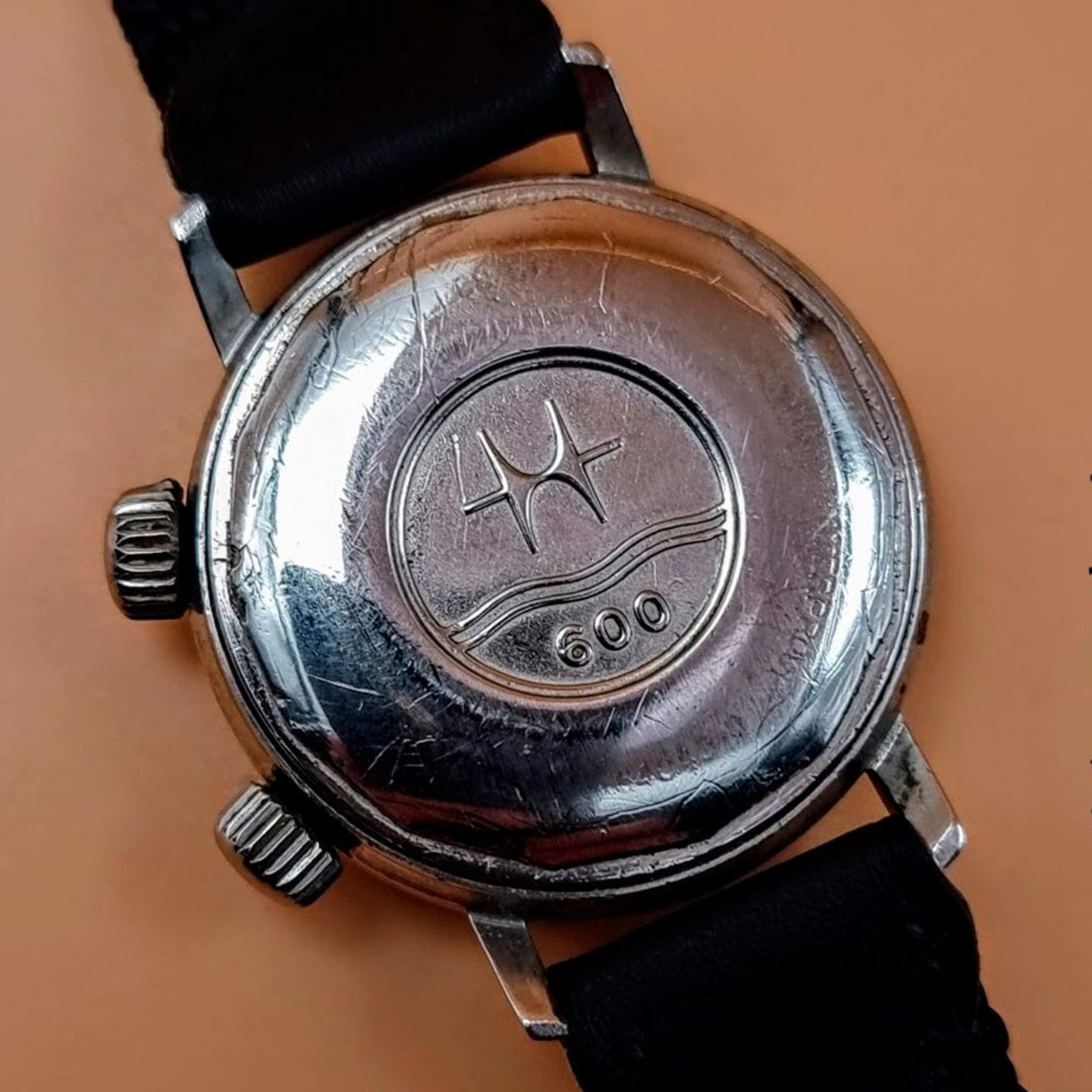 Hamilton Unknown 64040-3 (Unknown (random serial)) - Silver dial 36 mm Steel case (7/8)