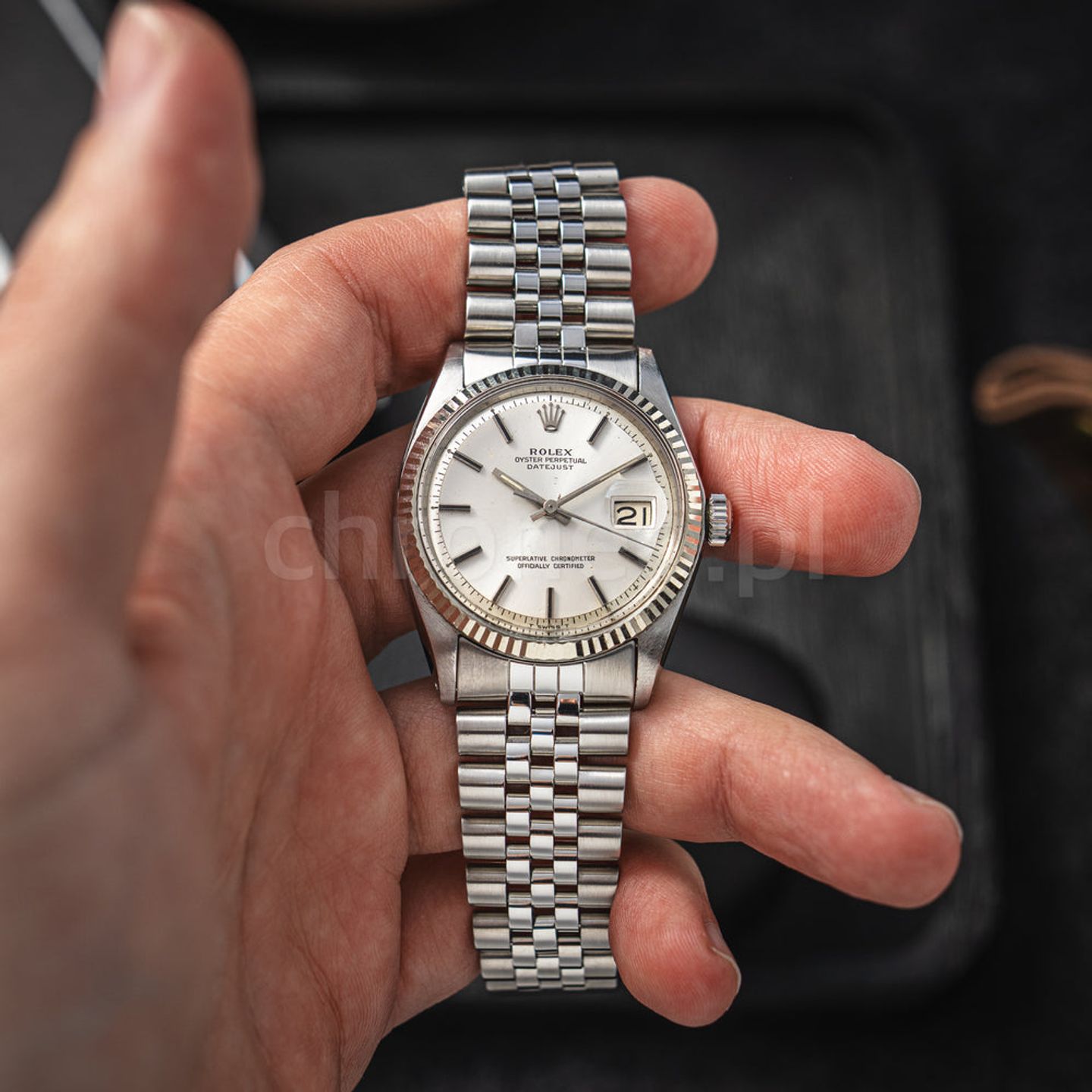 Rolex Datejust 1601 (1970) - 36mm Staal (2/8)