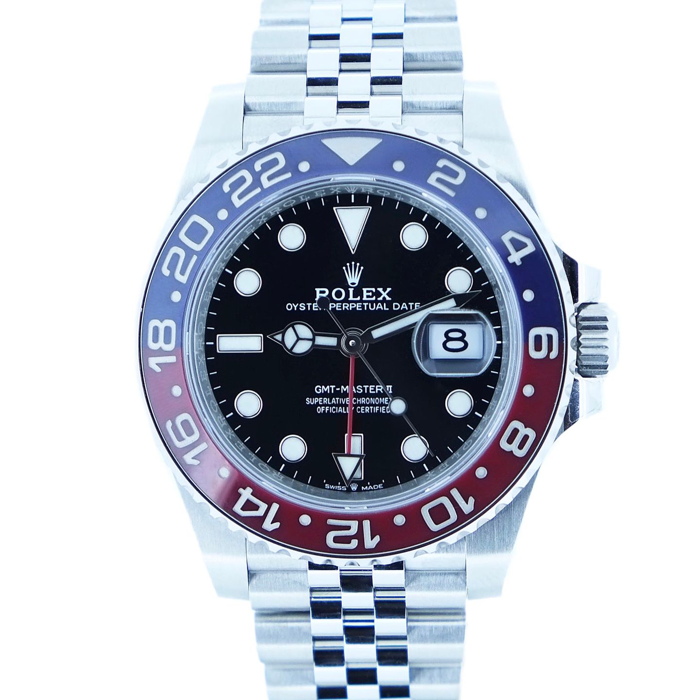 Rolex GMT-Master II 126710BLRO (2024) - Zwart wijzerplaat 40mm Staal (1/6)