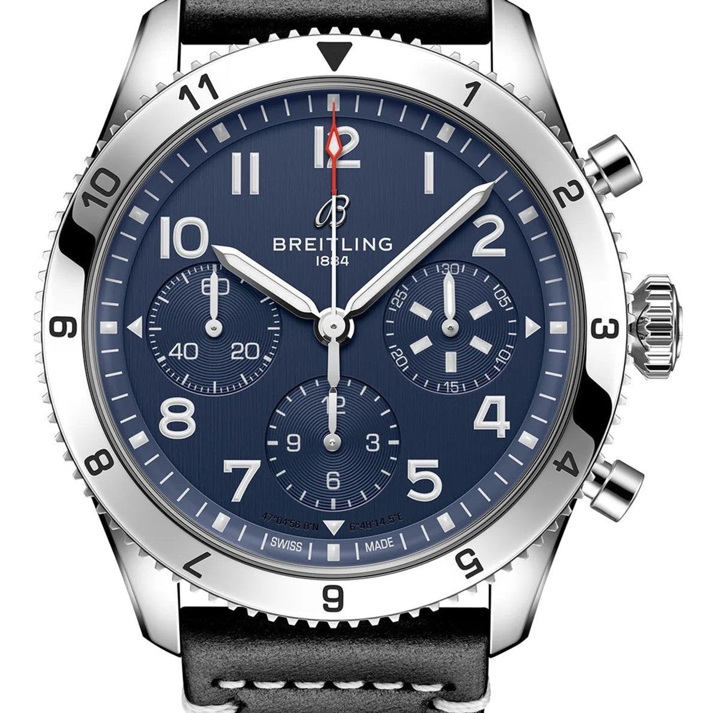 Breitling Classic AVI A233801A1C1X1 (2026) - Blauw wijzerplaat 42mm Staal (1/1)