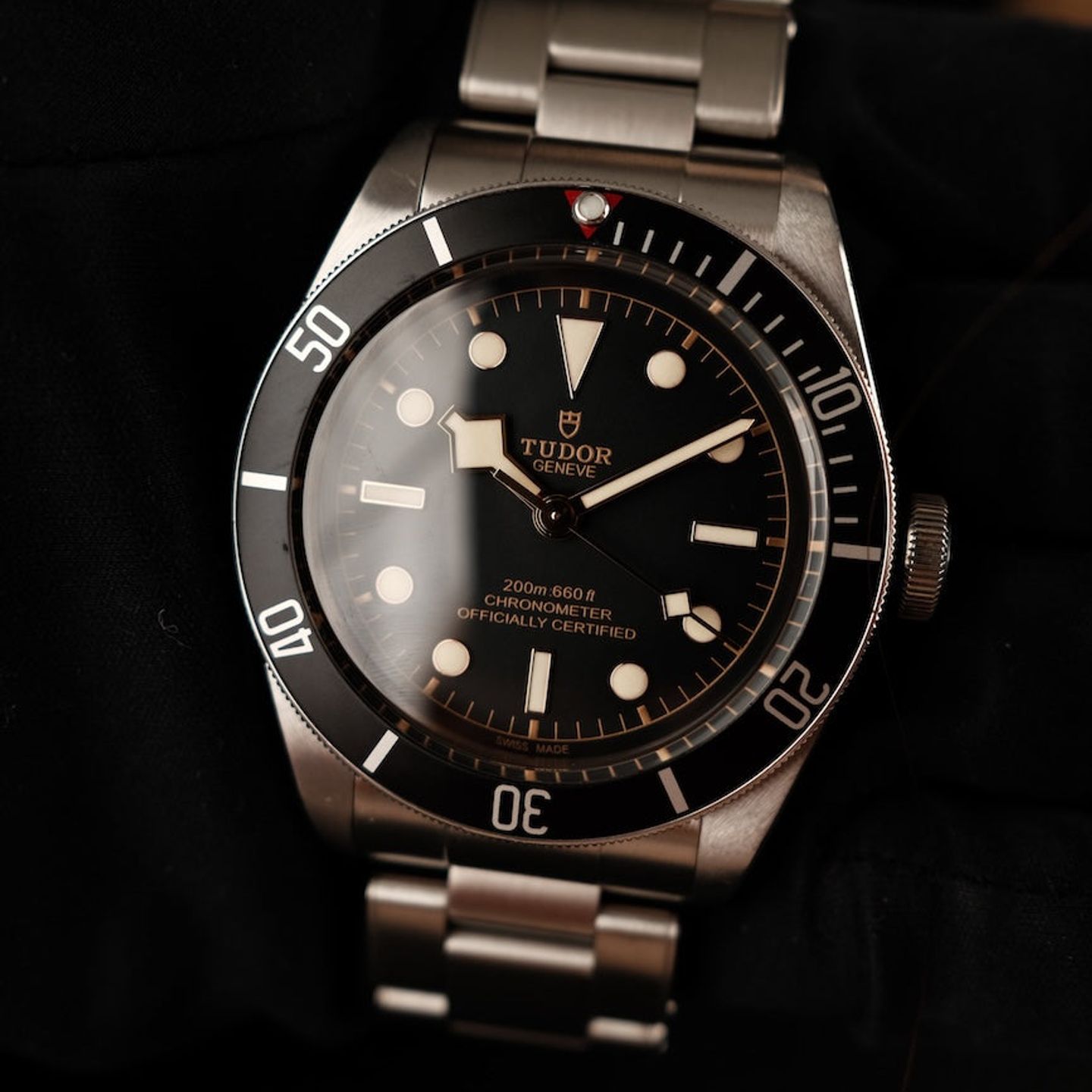 Tudor Black Bay 79230N (2019) - Zwart wijzerplaat 41mm Staal (1/8)