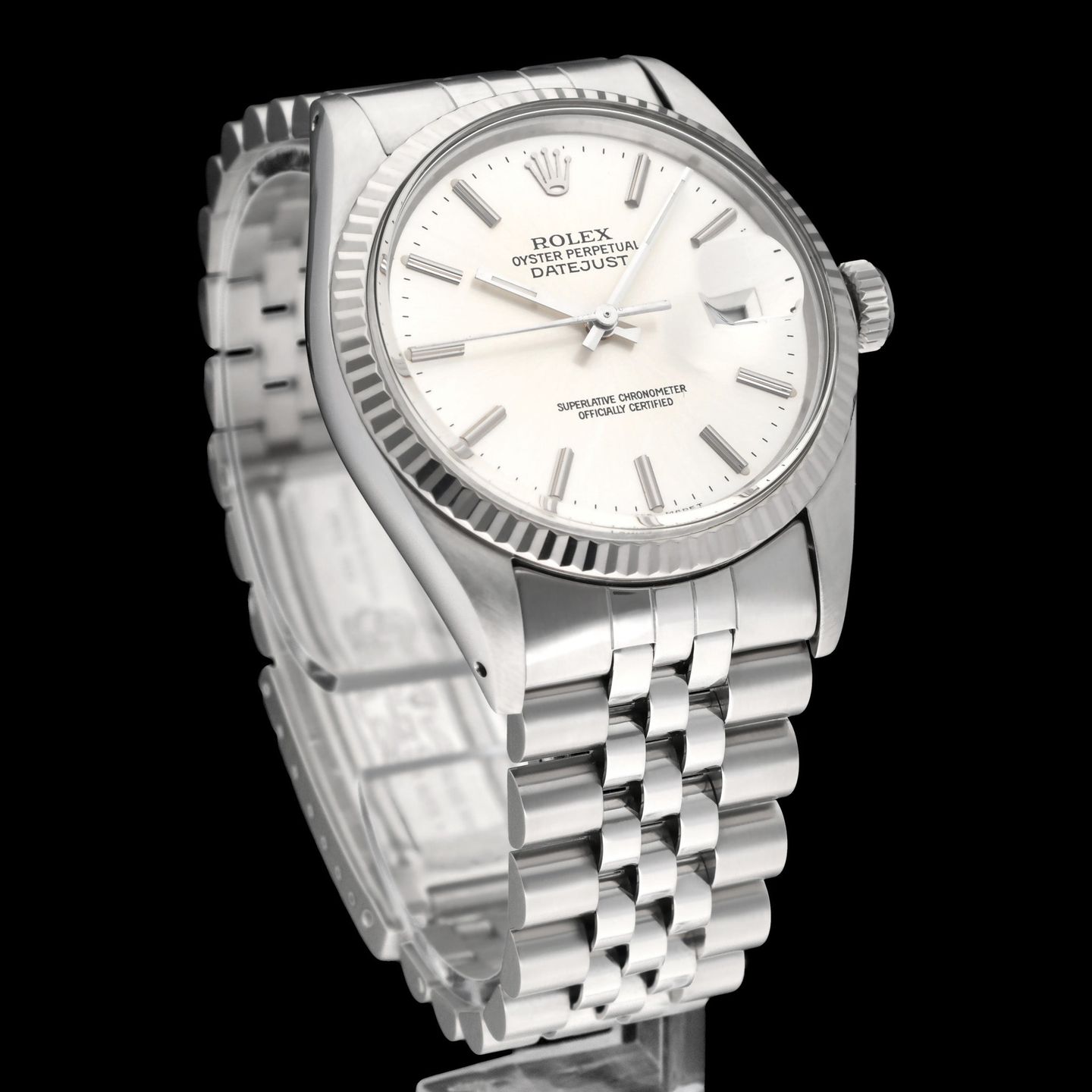 Rolex Datejust 36 16014 (1987) - Silver dial 36 mm Steel case (3/8)