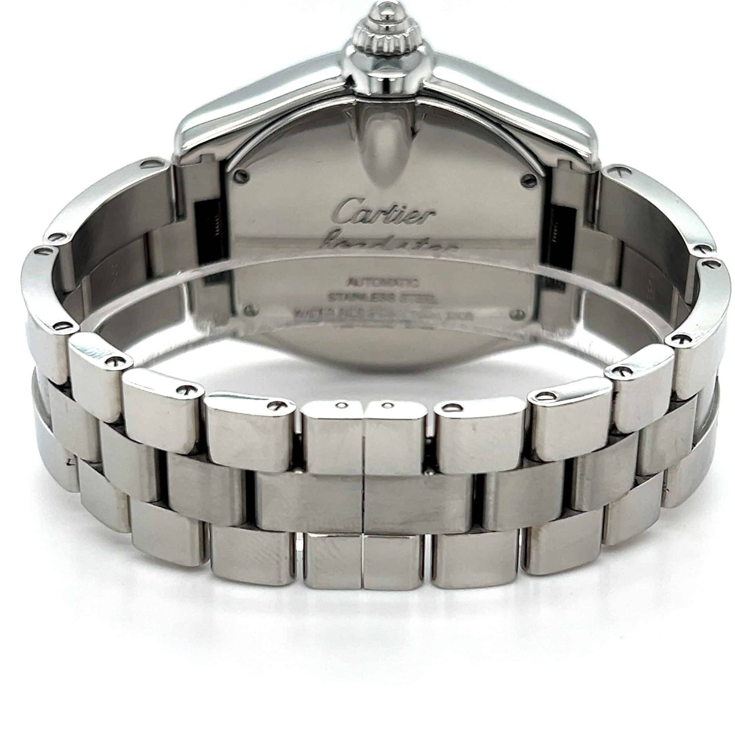 Cartier Roadster 2722 (Unknown (random serial)) - Silver dial 42 mm Steel case (6/8)