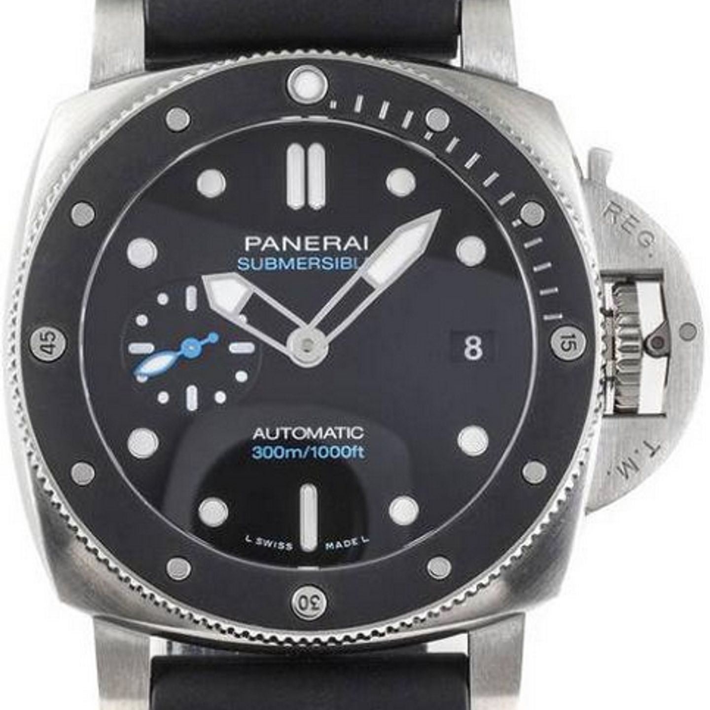 Panerai Luminor Submersible PAM02683 (2026) - Zwart wijzerplaat 42mm Staal (1/1)