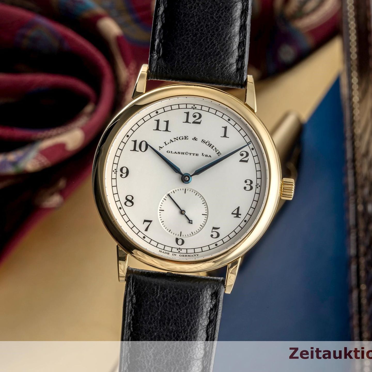 A. Lange & Söhne 1815 206.021 (2000) - Silver dial 36 mm Yellow Gold case (3/8)