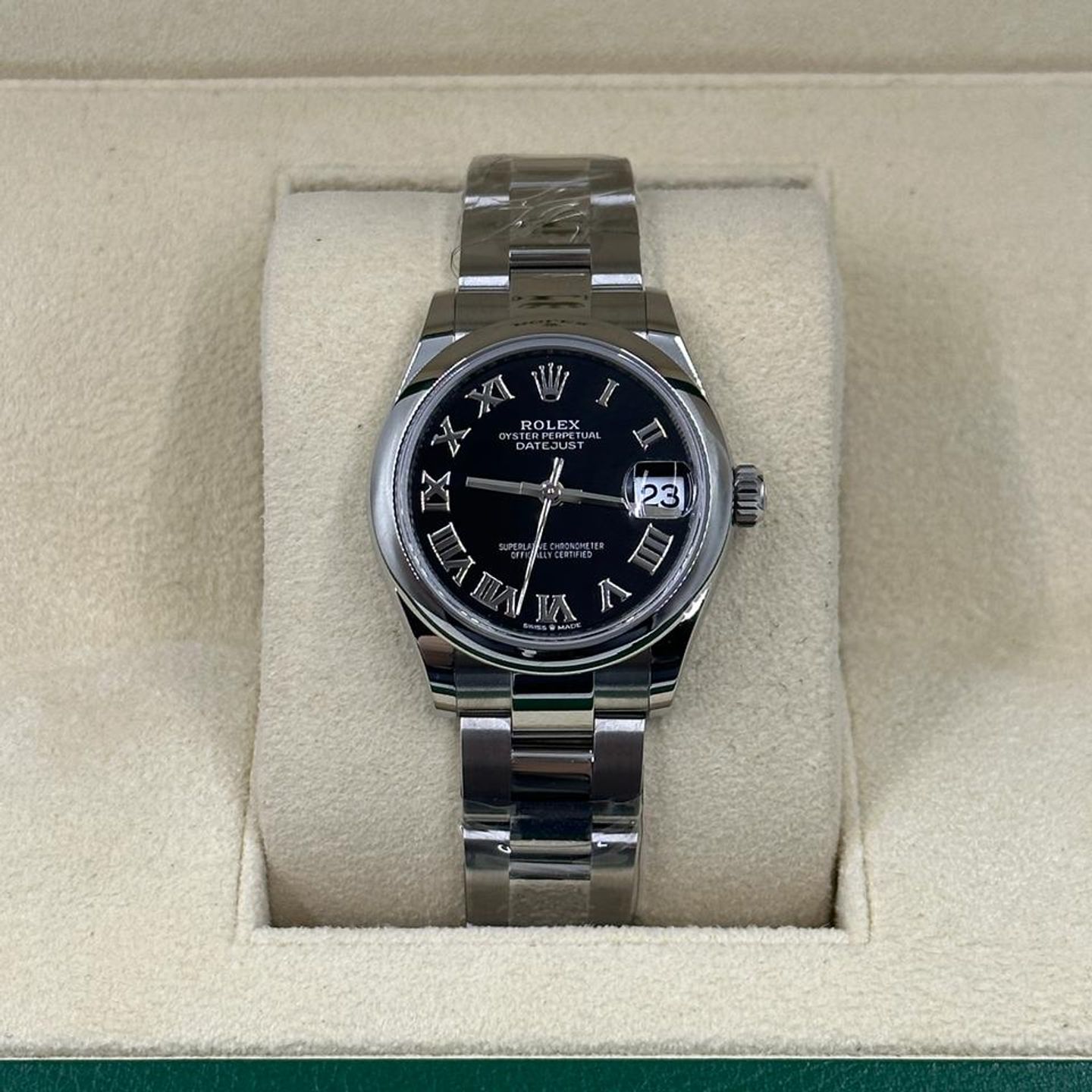 Rolex Datejust 278240 BLACK ROMAN OYS - (4/10)
