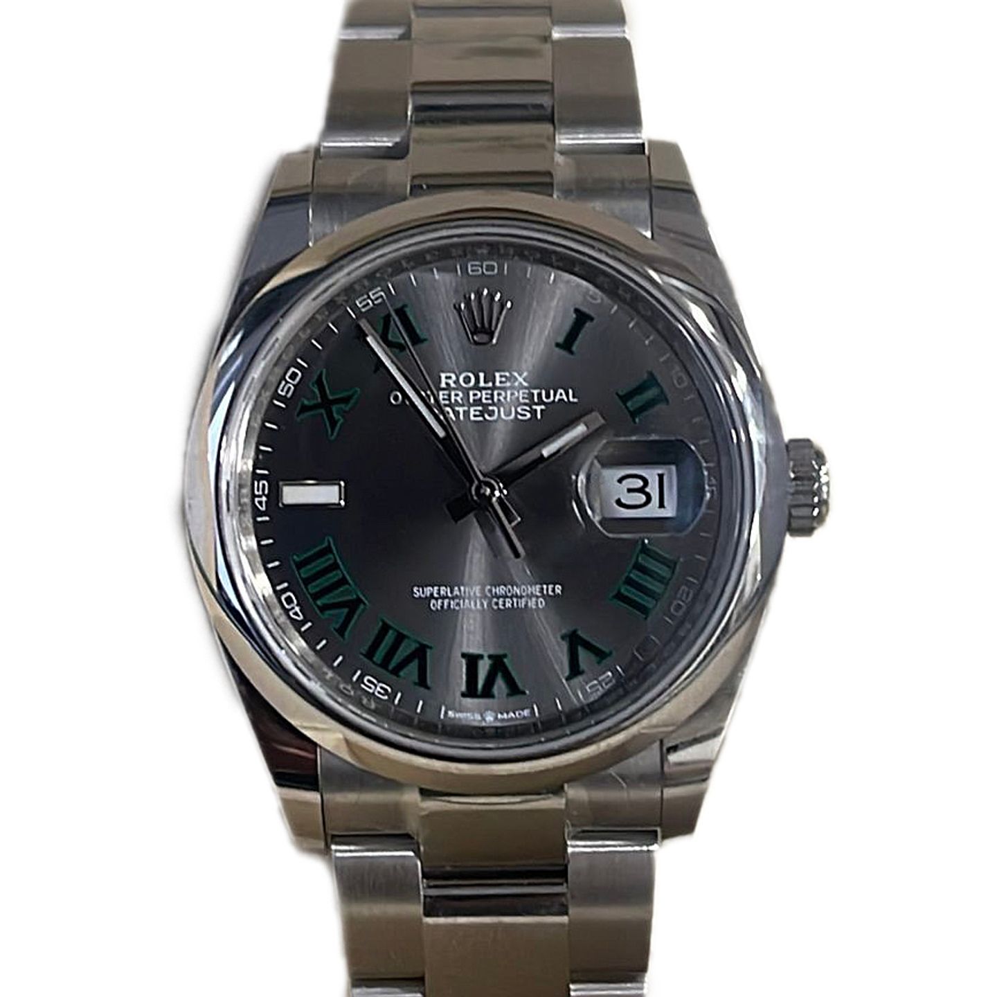 Rolex Datejust 36 126200 (2024) - Zwart wijzerplaat 36mm Staal (1/1)