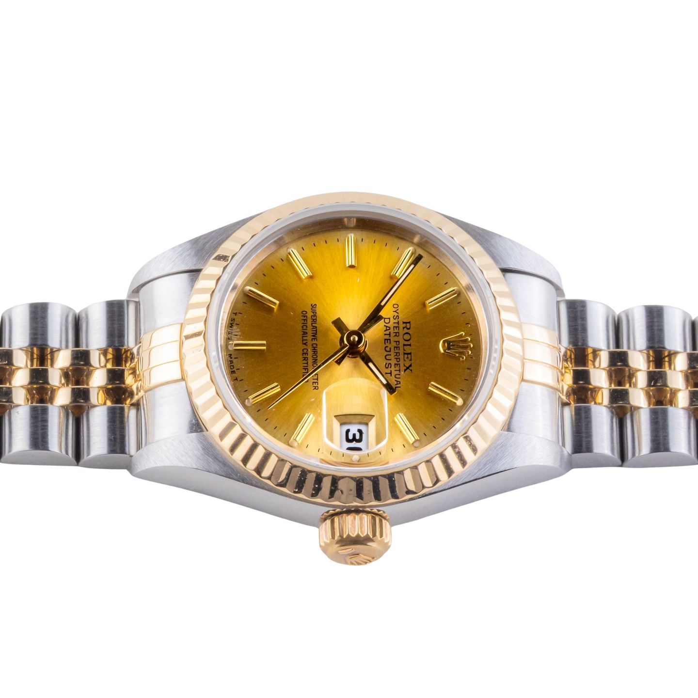 Rolex Lady-Datejust 69173 (1995) - 26mm Goud/Staal (6/8)