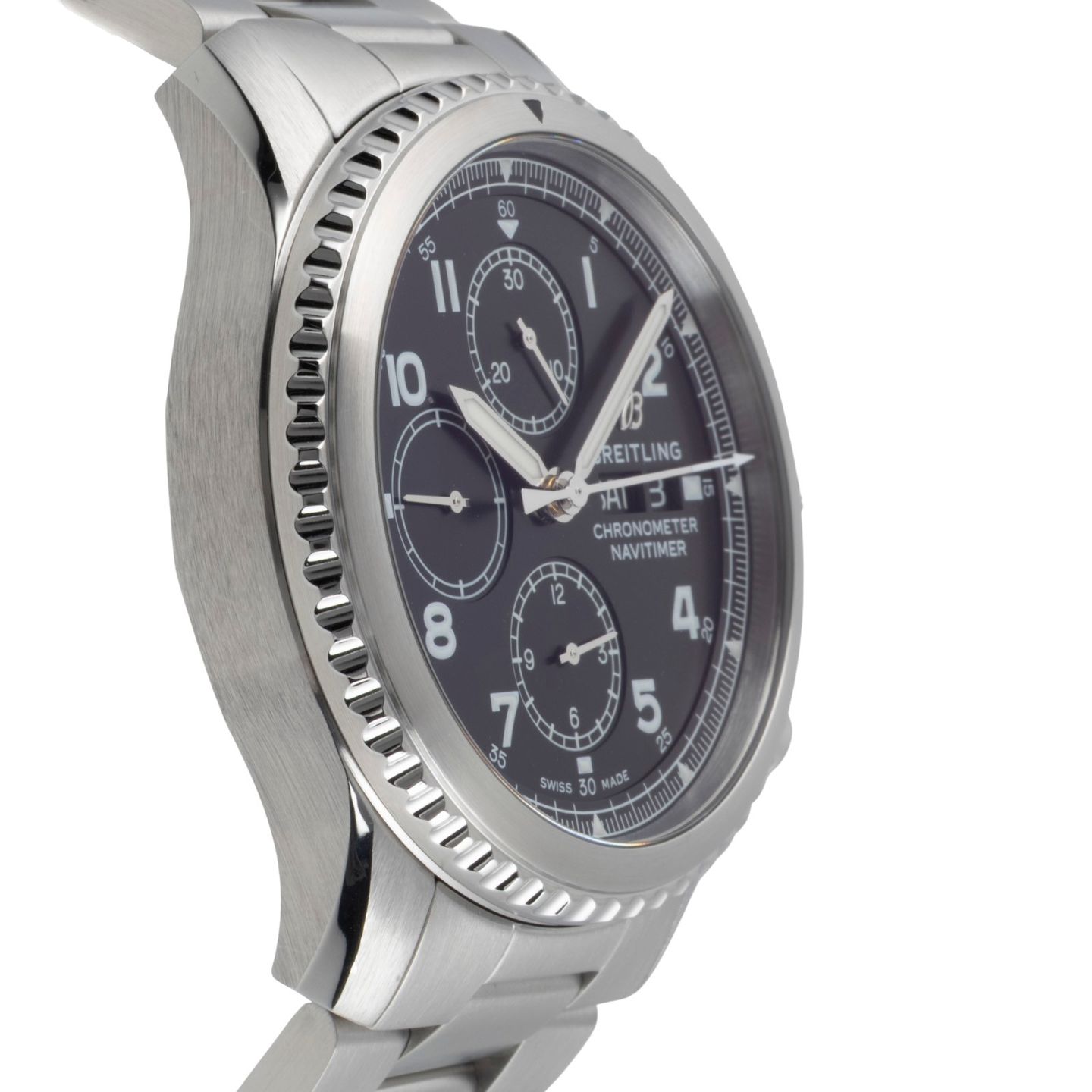 Breitling Navitimer 8 A13314101B1A1 (Onbekend (willekeurig serienummer)) - Zwart wijzerplaat 43mm Staal (7/8)