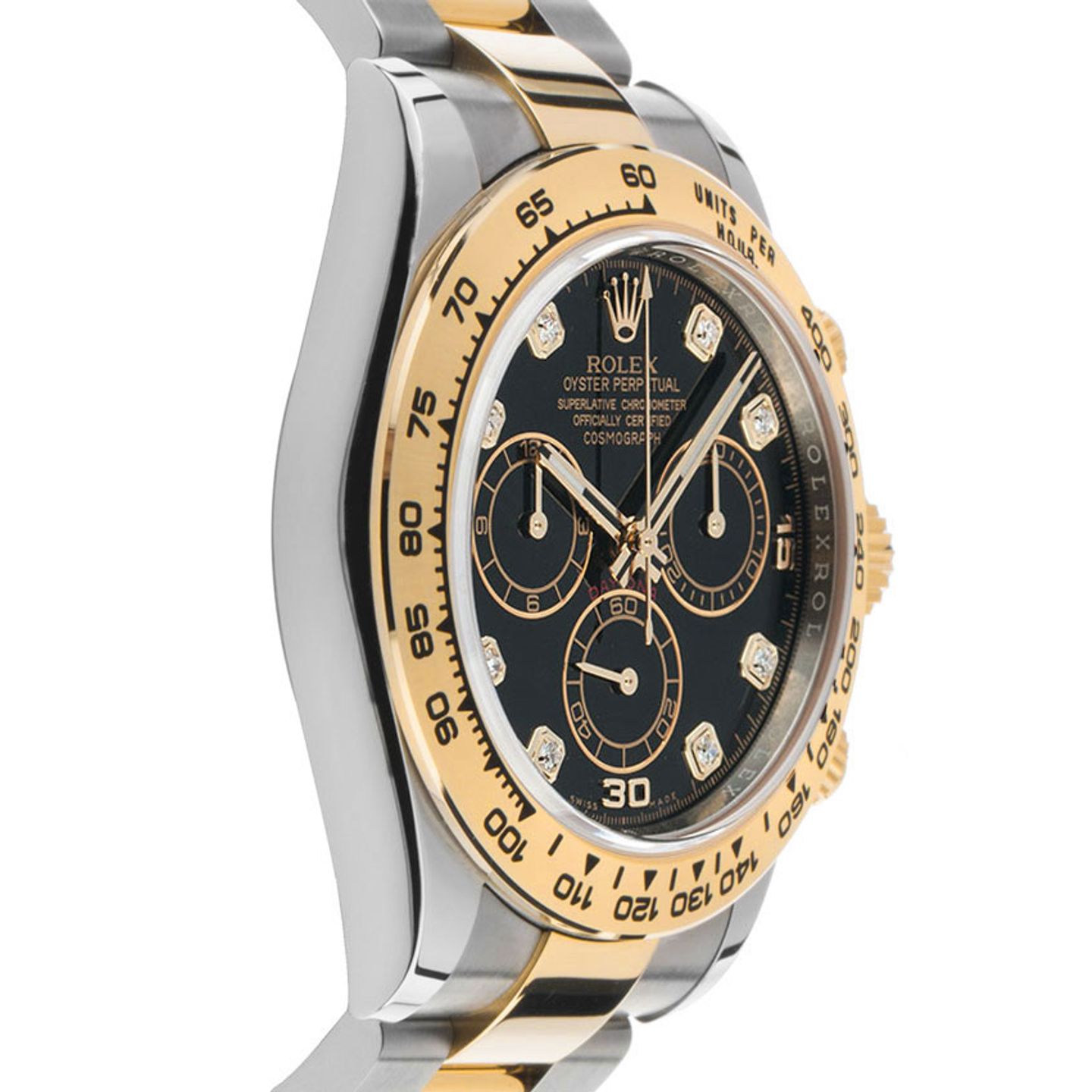 Rolex Daytona 116503 (2017) - Zwart wijzerplaat 40mm Goud/Staal (5/7)
