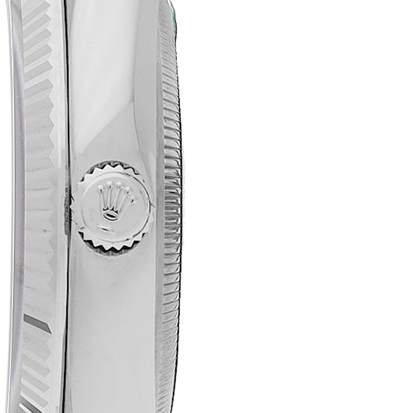 Rolex Air-King 114234 (2010) - Wit wijzerplaat 34mm Staal (4/5)