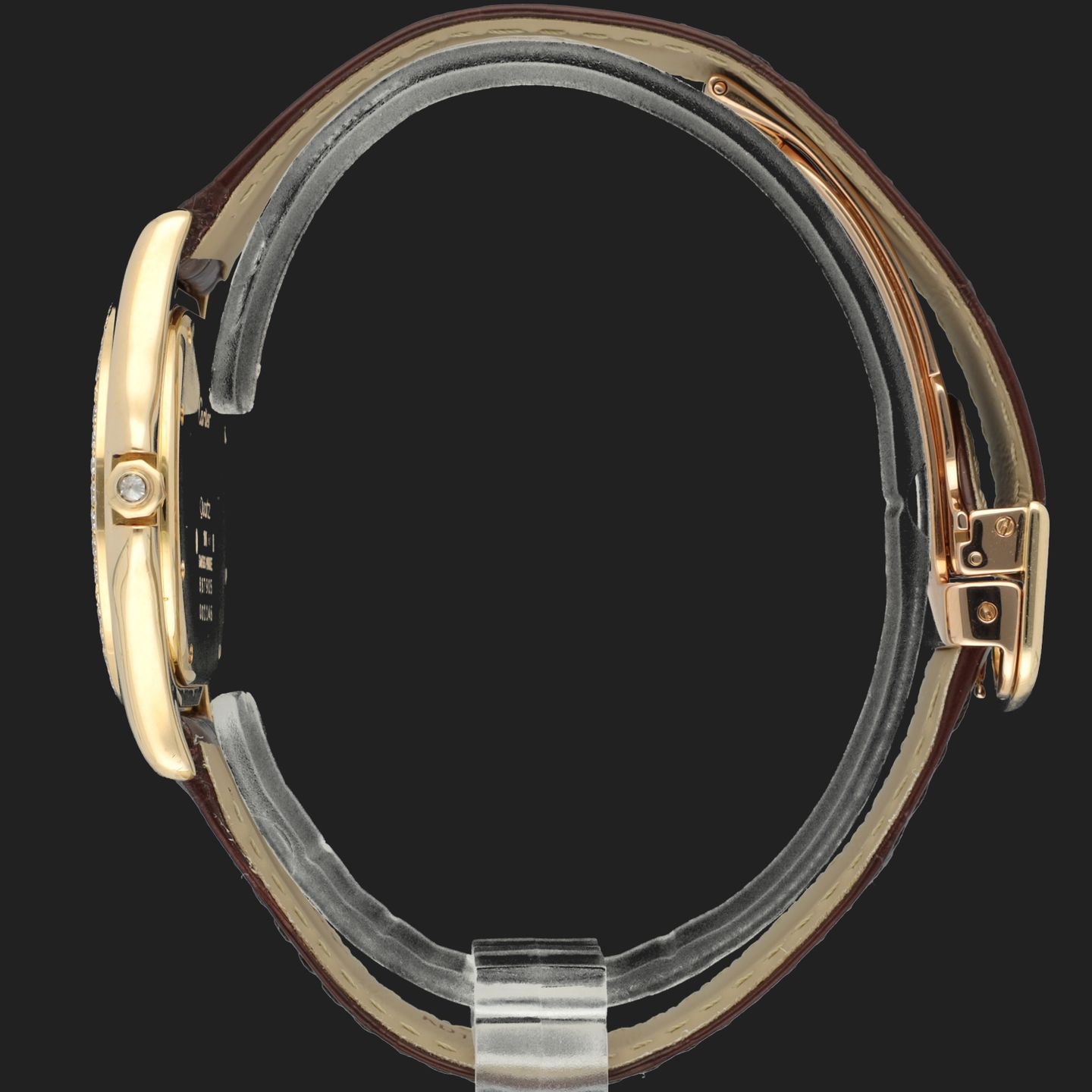Cartier Cougar 887905 (Unknown (random serial)) - White dial 33 mm Yellow Gold case (7/7)