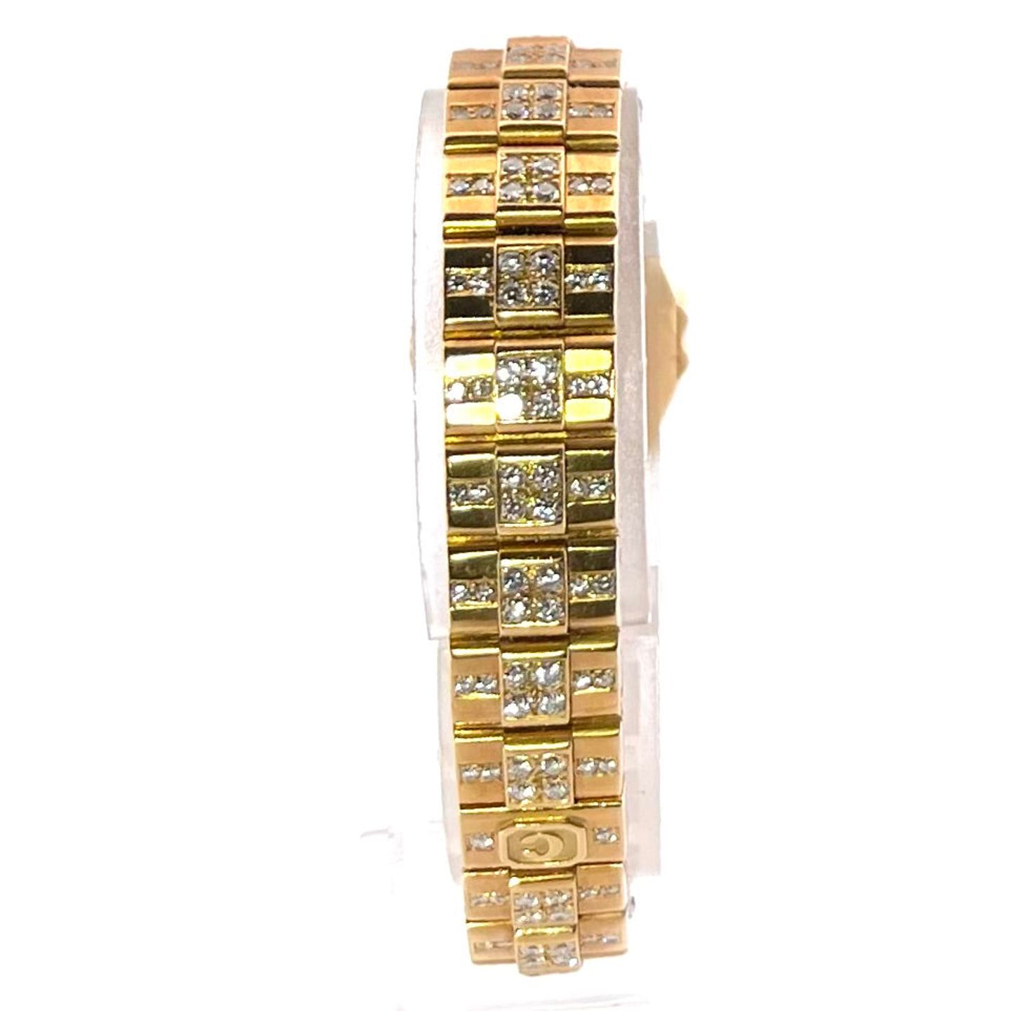 Chopard St. Moritz 25-5156 (1987) - Champagne dial 20 mm Yellow Gold case (7/8)