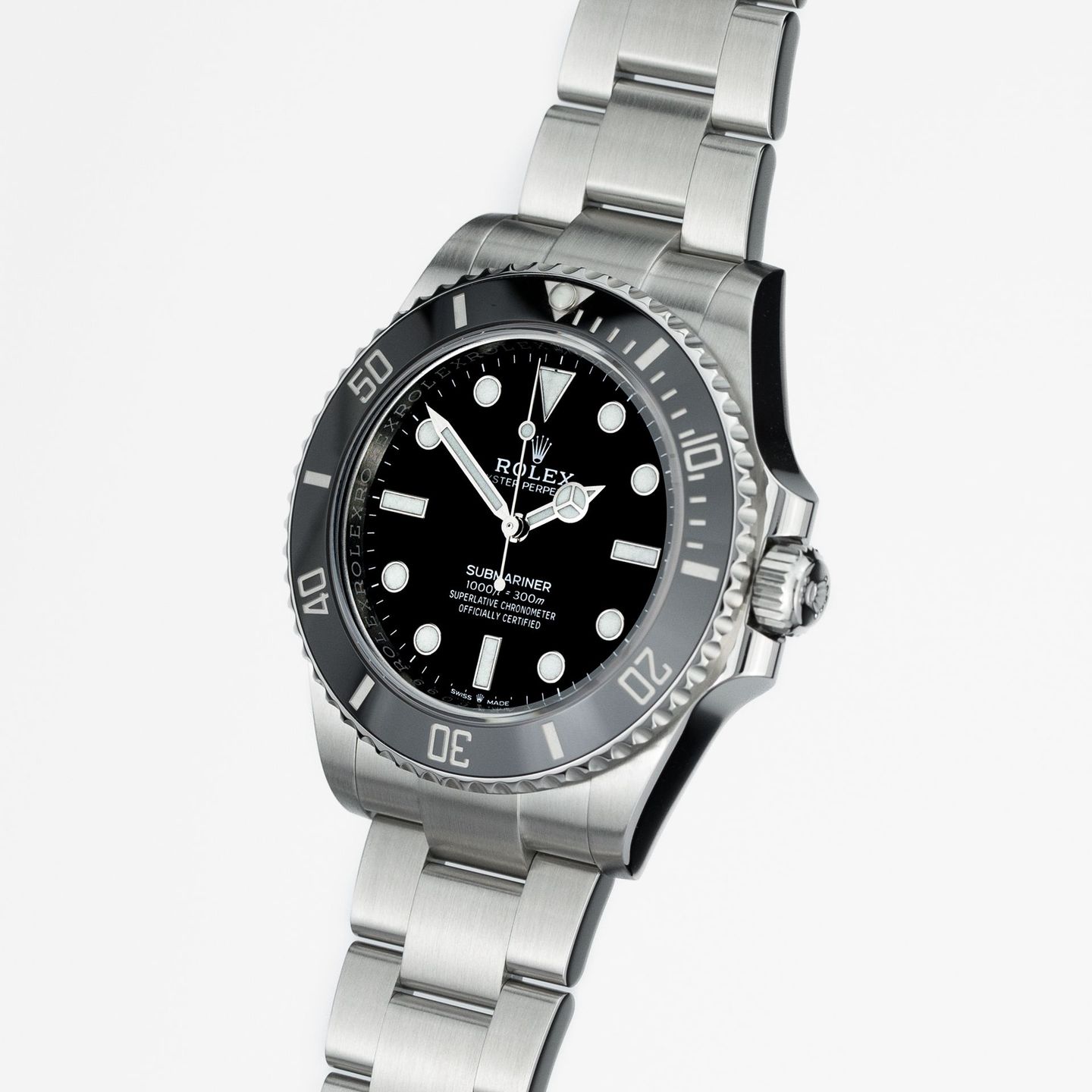 Rolex Submariner No Date 124060 (2023) - Zwart wijzerplaat 41mm Staal (6/6)