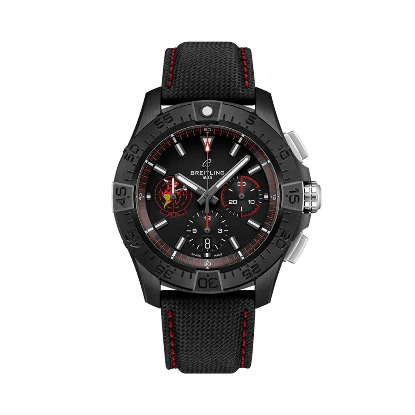 Breitling Avenger SB01473A1B1X1 (2025) - Black dial 44 mm Ceramic case (1/1)